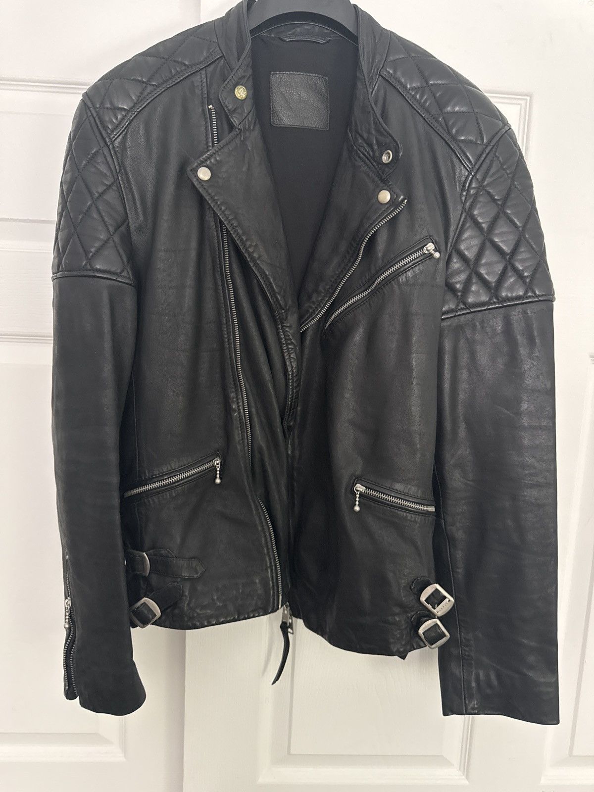 Allsaints Allsaints leather jacket Size US L / EU 52-54 / 3 - 1 Thumbnail