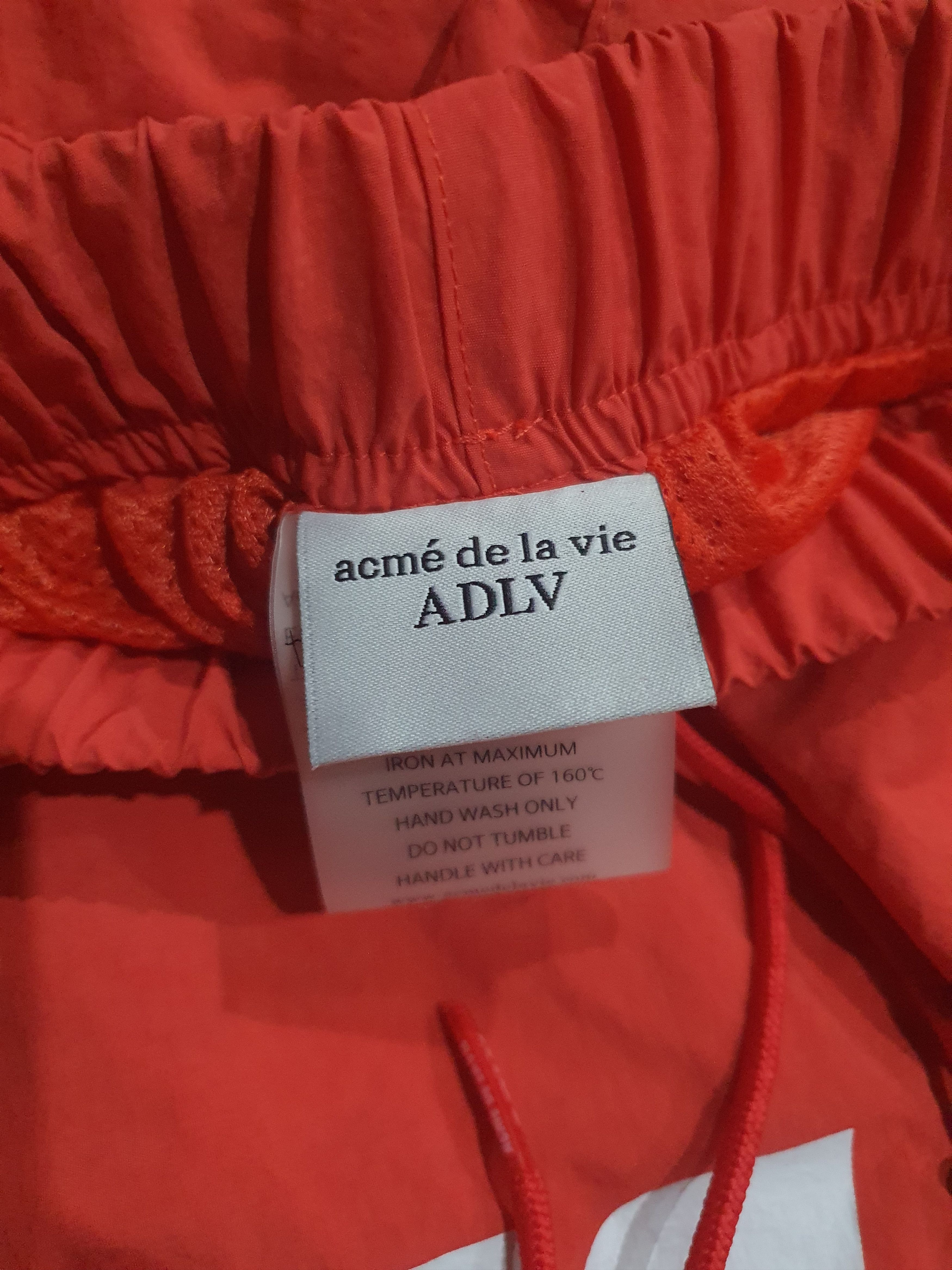 Acme Clothing ADLV Acme De La Vie Big Logo Nylon Track Pants Size US 26 / EU 42 - 4 Thumbnail