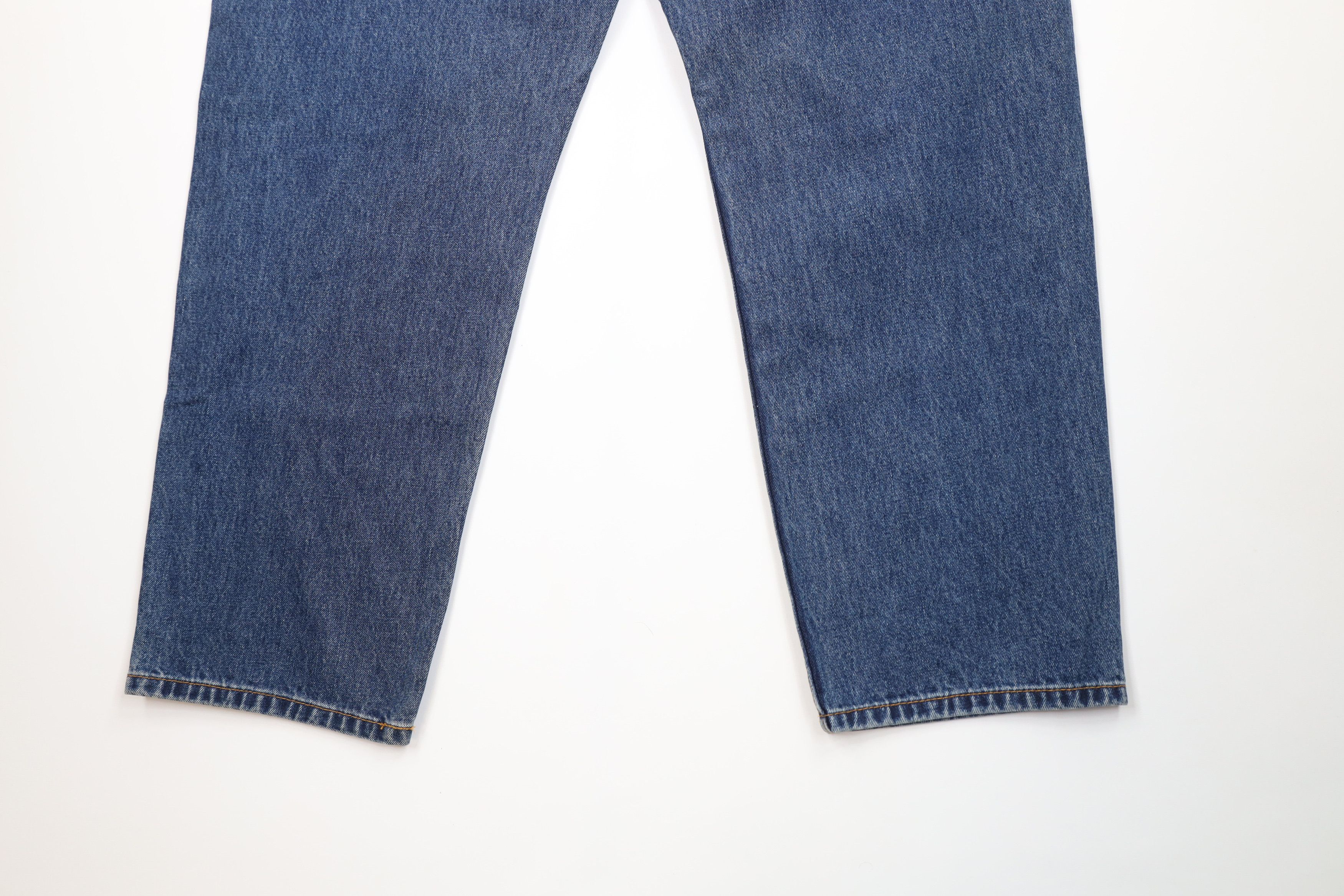 Levi's Vintage Y2K Levis 550 Relaxed Fit Denim Jeans Blue Cotton Size US 42 / EU 58 - 10 Thumbnail