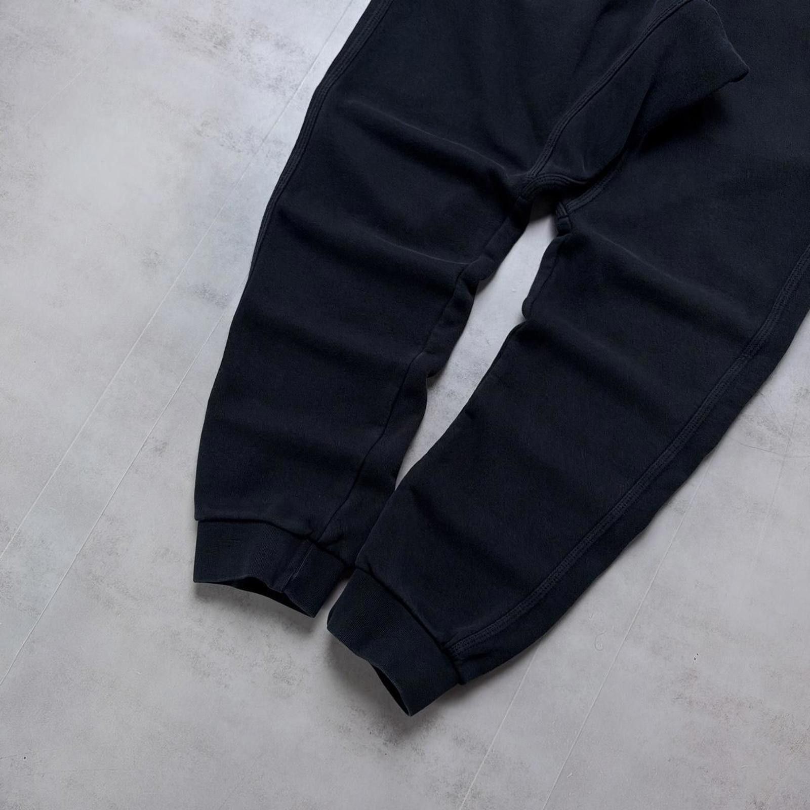 Nike Y2K Black Nike Swoosh Grunge Skater Cuffed Sweatpants Size US 30 / EU 46 - 3 Thumbnail