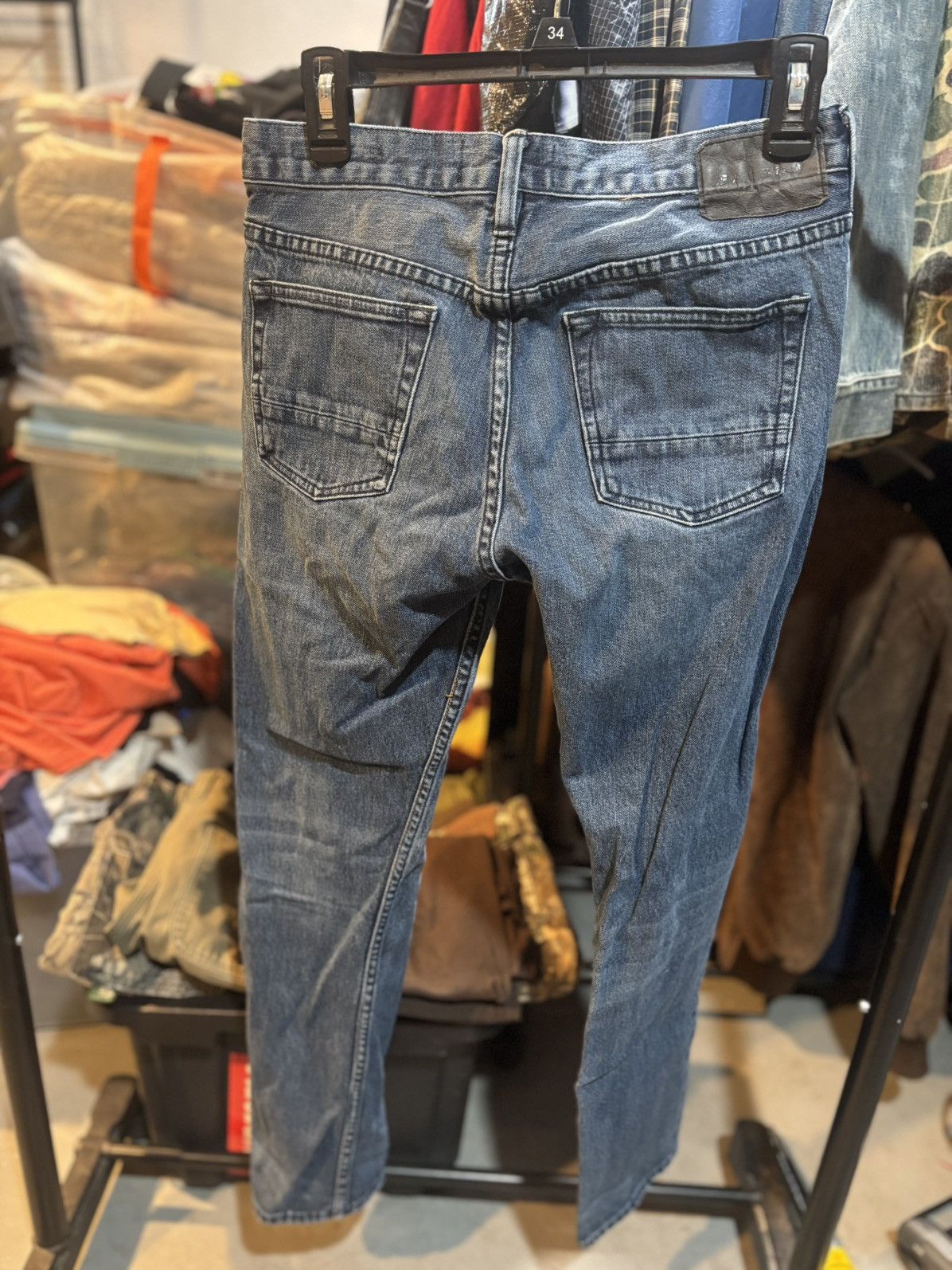 Pacsun Pacsun Dark Blue Skinny Jeans 29x30 Size US 29 - 2 Thumbnail