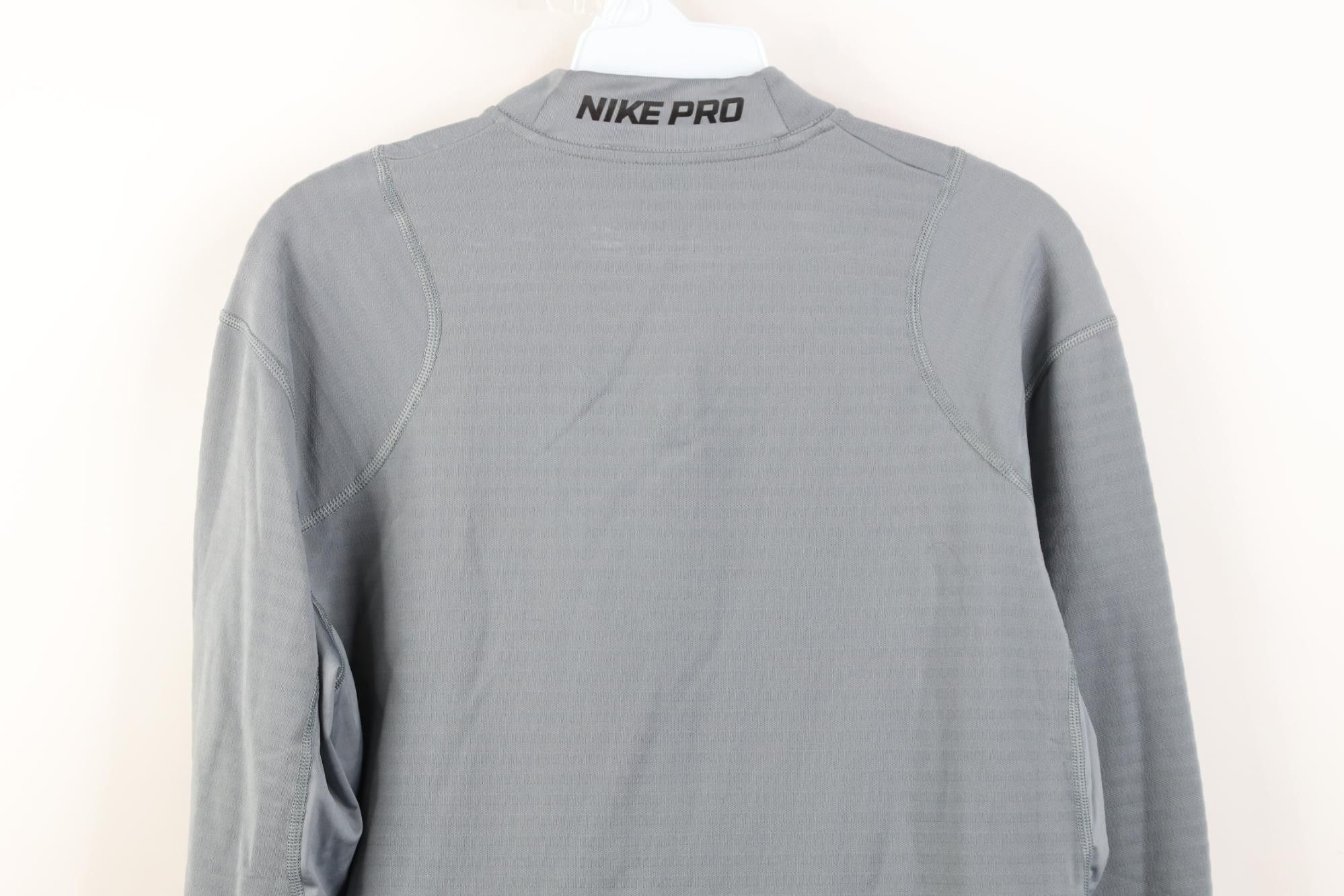 Nike Nike Pro Hyperwarm Compression Fleece Lined Jacket Shirt Top Size US L / EU 52-54 / 3 - 15 Thumbnail