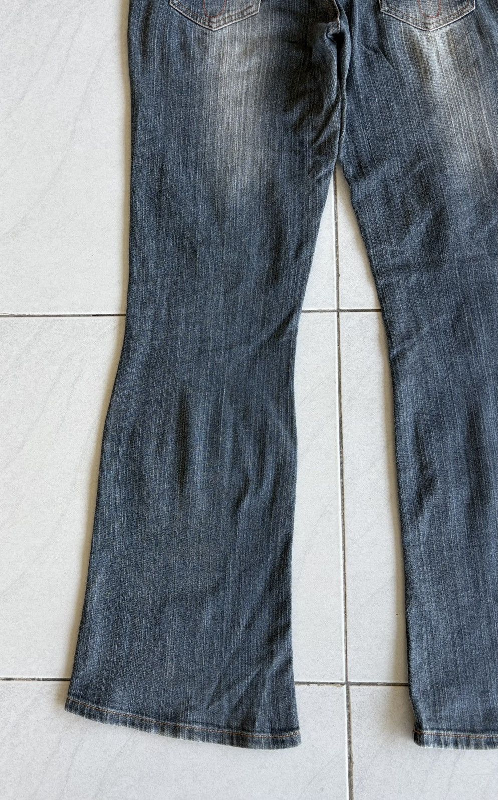 Japanese Brand Japanese Browdwin Johnpionir Flared Jeans Streetwear Denim Size US 32 / EU 48 - 13 Thumbnail