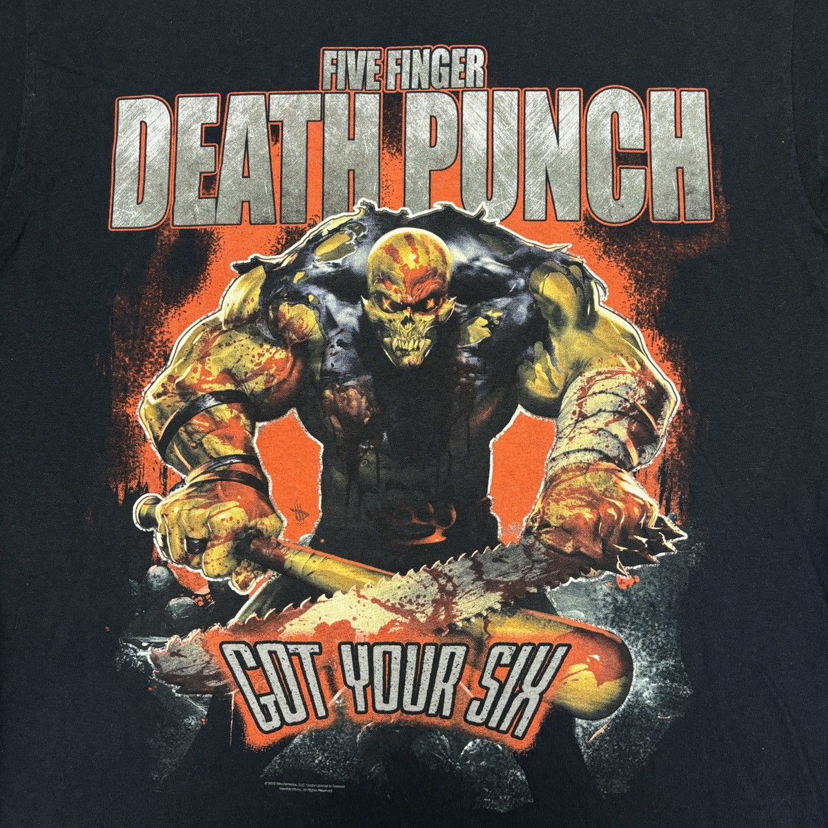 Band Tees × Vintage Five Finger Death Punch Shirt Vintage Band Tees Size US L / EU 52-54 / 3 - 4 Thumbnail