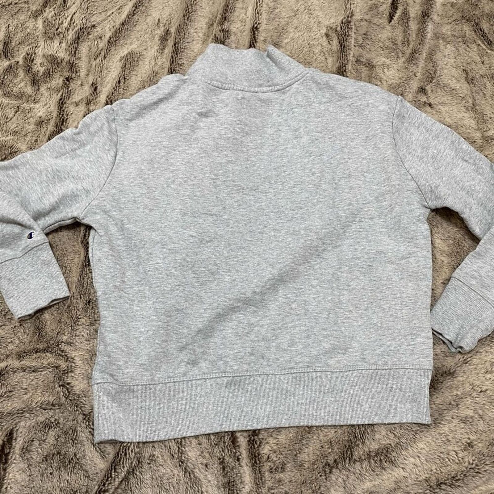 Champion Champion Heather Gray Mock Neck Pullover | Sz S Size S / US 4 / IT 40 - 5 Thumbnail