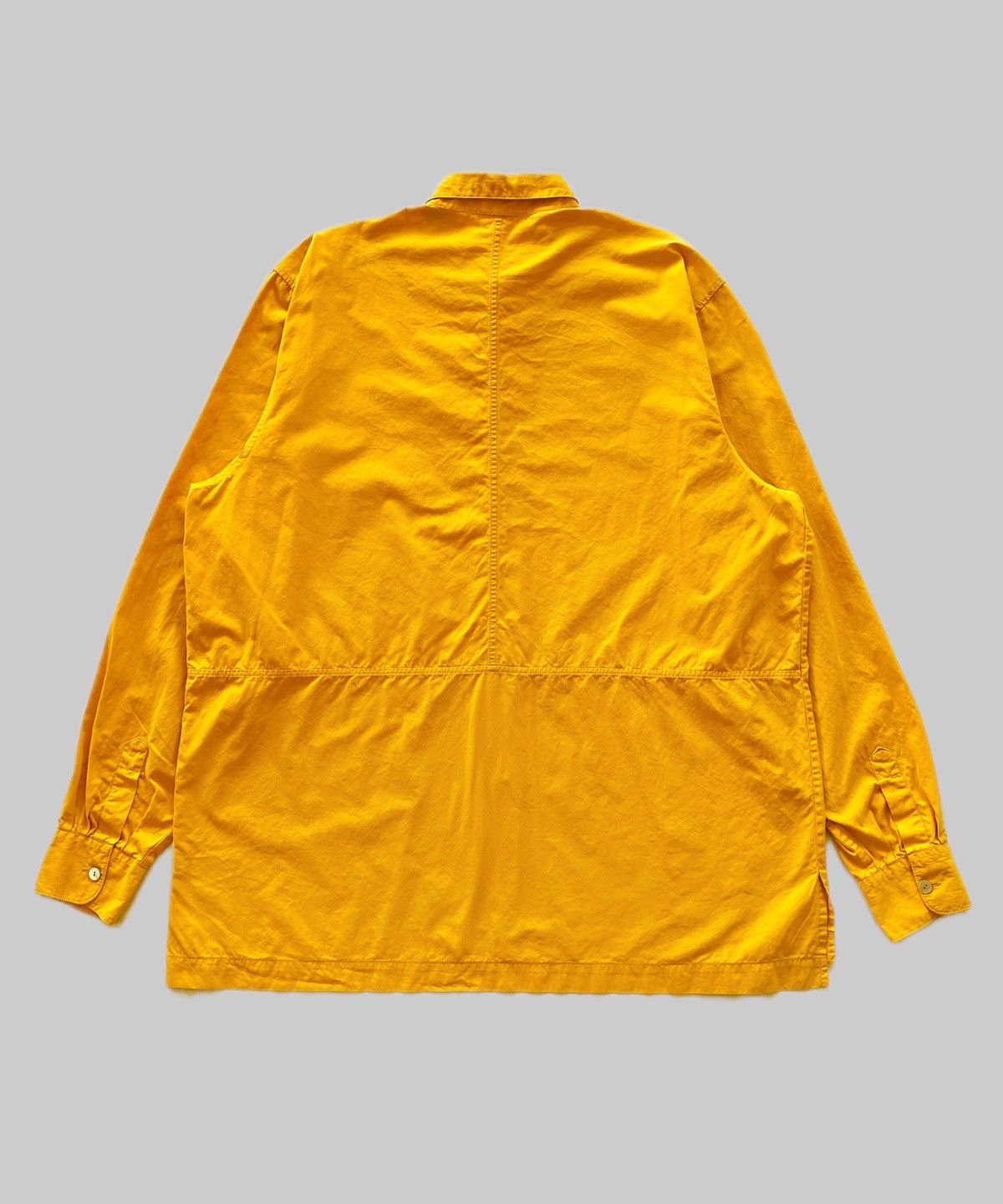 Dries Van Noten QUICK SALE❗️ Dries Van Noten Classic Mustard Oversized Shirt Size US L / EU 52-54 / 3 - 8 Thumbnail