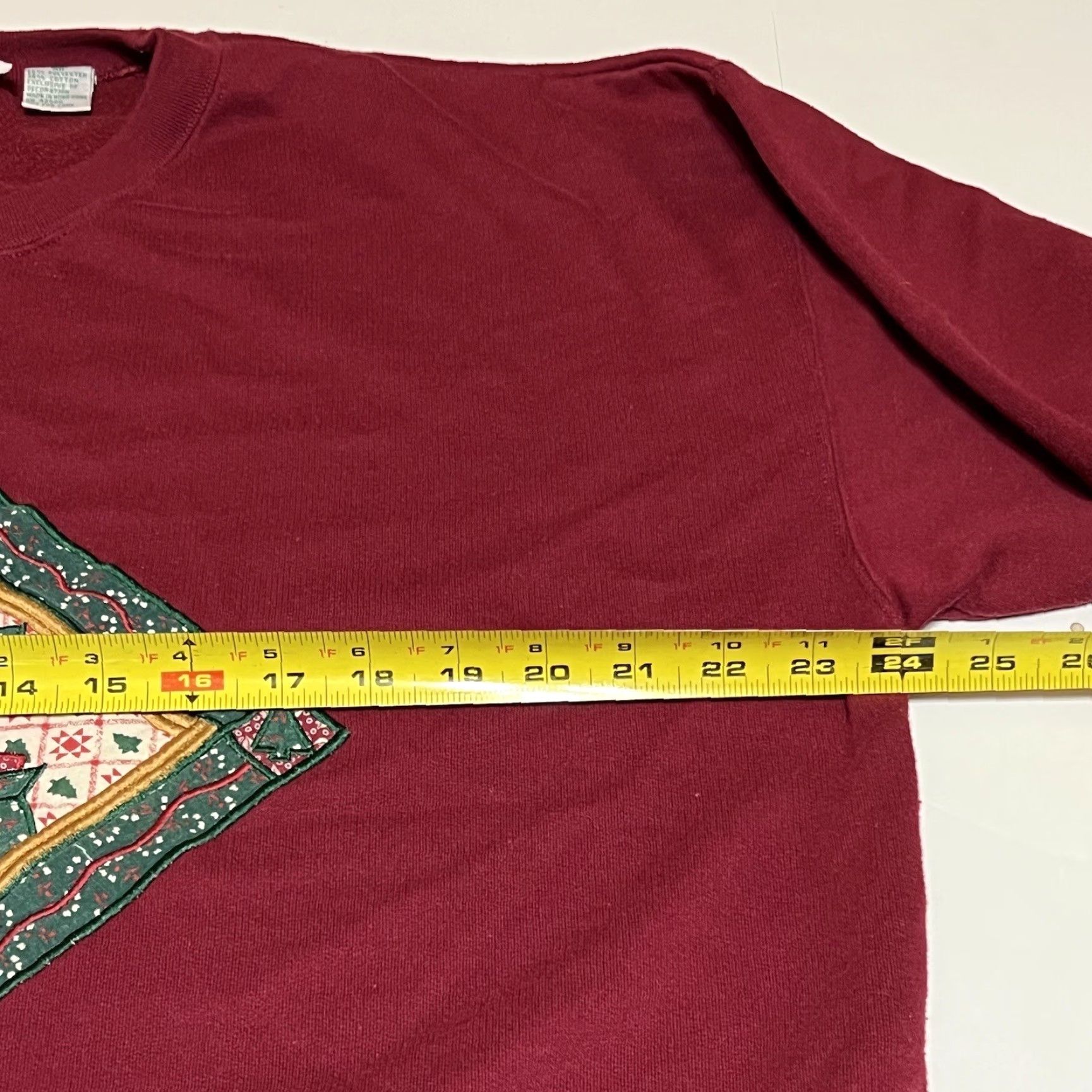 Vintage VINTAGE Nutcracker Sweatshirt Crewneck Christmas Women’s 20W Green Cotton Blend Embroidered Santa Patch Pullover +Plus Size Women Size 3XL / US 20-22 - 6 Thumbnail