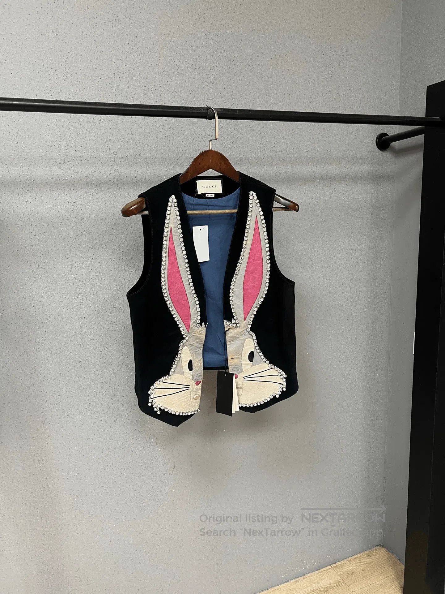Gucci Gucci Bugs Bunny Runway Leather Vest. Size US S / EU 44-46 / 1 - 1 Thumbnail
