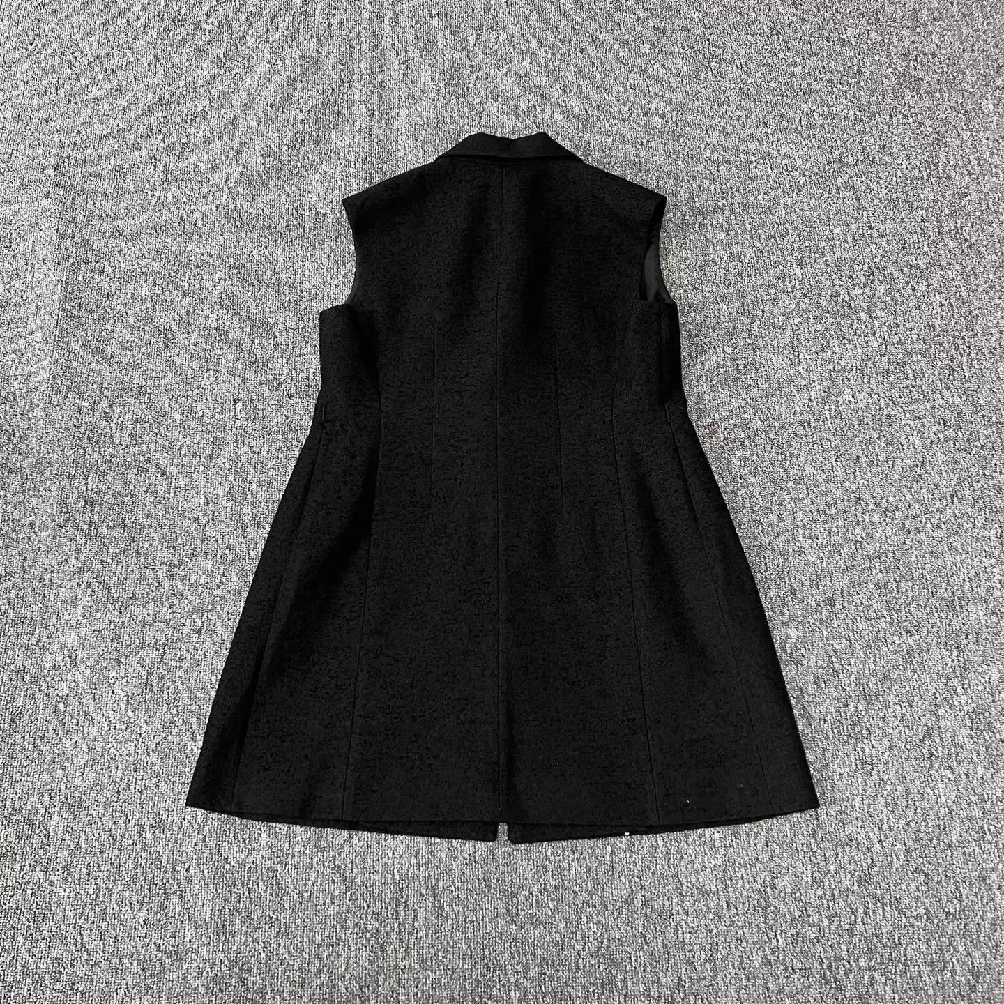 Dior Dior Black Wool Blend Silk Lined Vest Dress 42 New With Tags Size M / US 6-8 / IT 42-44 - 2 Thumbnail