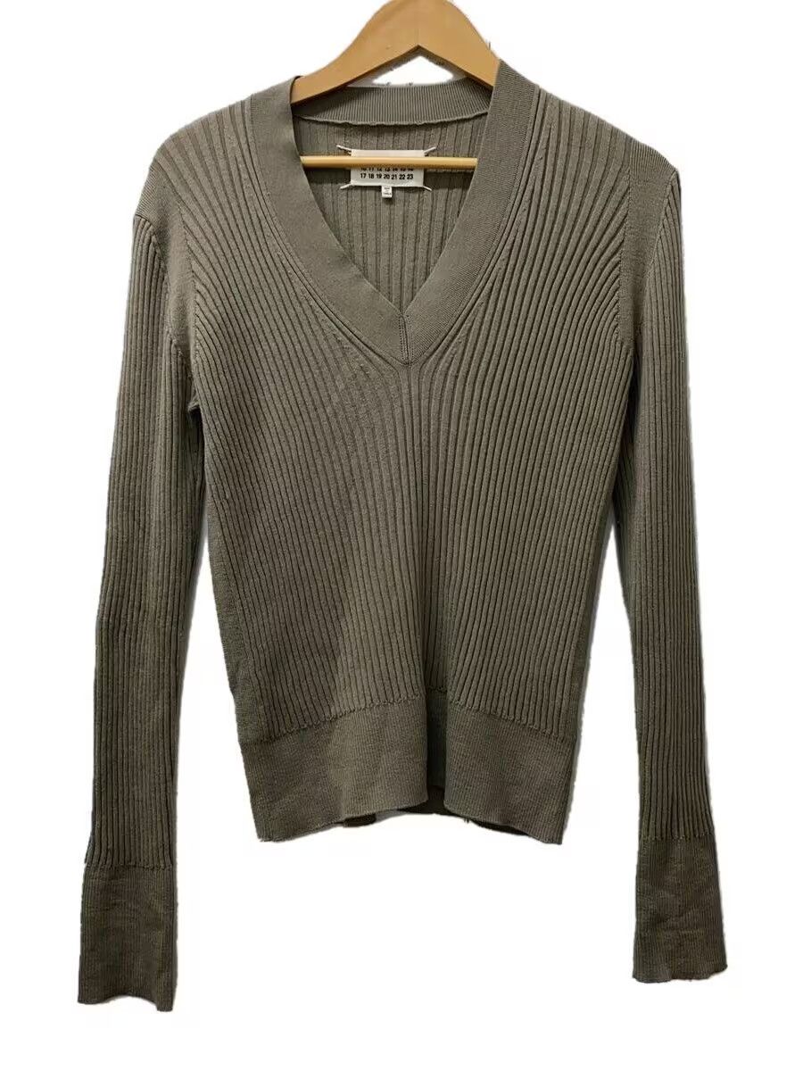 Maison Margiela Ribbed Wool Knit Sweater Size US S / EU 44-46 / 1 - 1 Thumbnail