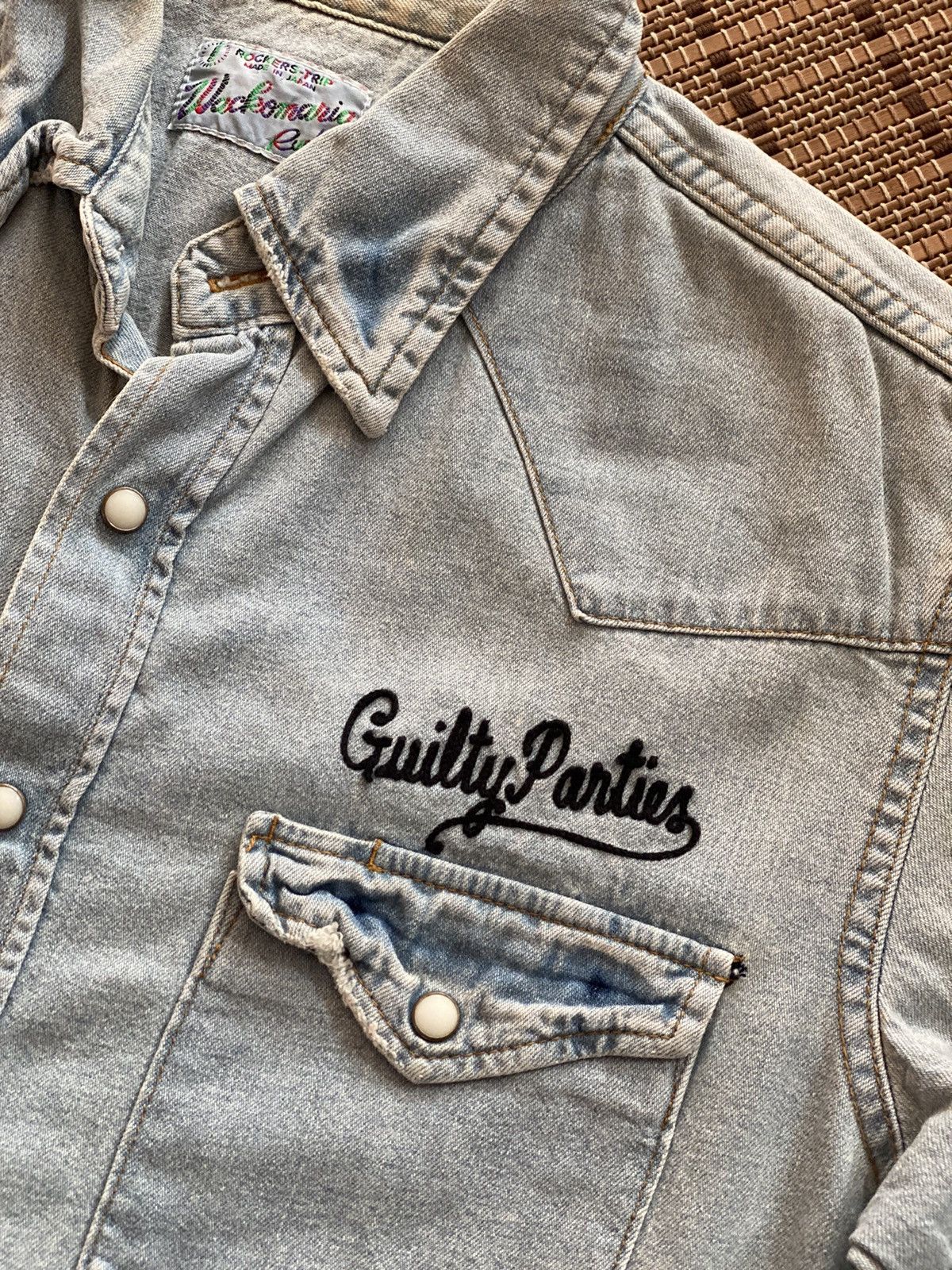 Wacko Maria Wacko Maria Guilty Parties Detroit Swinger Denim Jacket Size US M / EU 48-50 / 2 - 3 Thumbnail