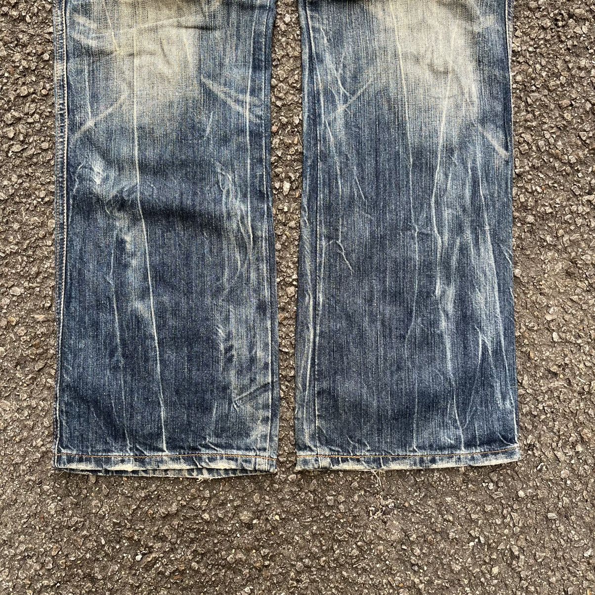 Hysteric Glamour Vintage Edwin 503 Rusty Faded Distressed Denim Jean Pants Size US 32 / EU 48 - 2 Thumbnail