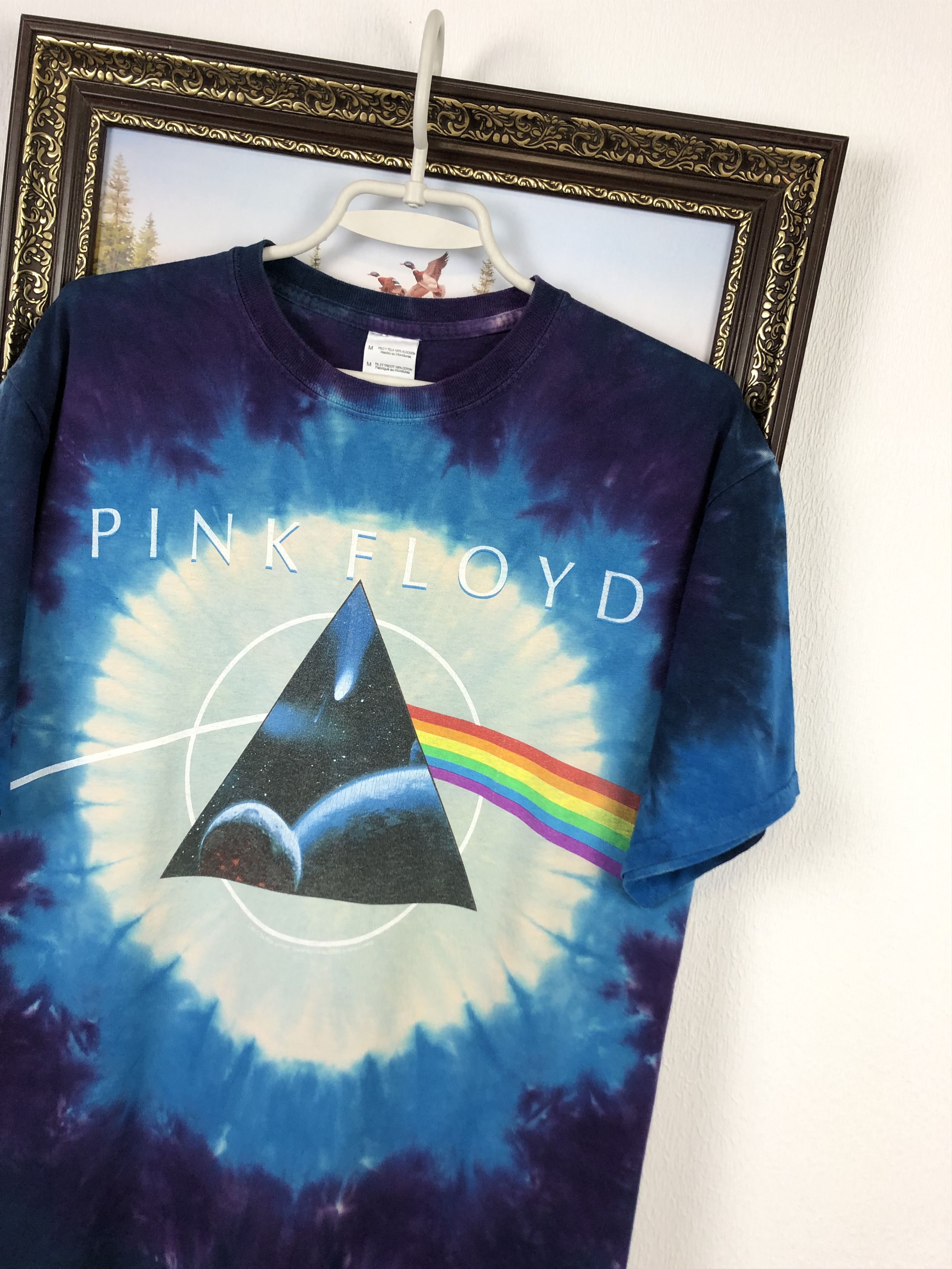 Band Tees Vintage Pink Floyd Tee Dark Side Of the Moon Over Print Size US M / EU 48-50 / 2 - 4 Thumbnail