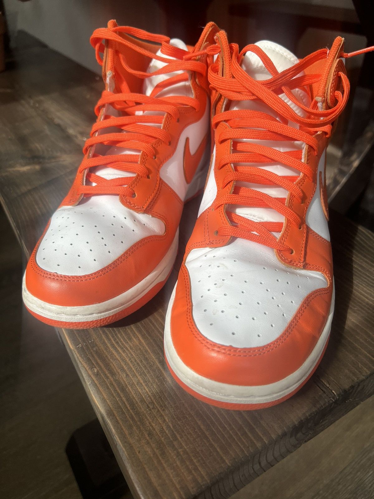 Nike Size 11 Nike Dunk High Syracuse (2021) Size US 11 / EU 44 - 4 Thumbnail