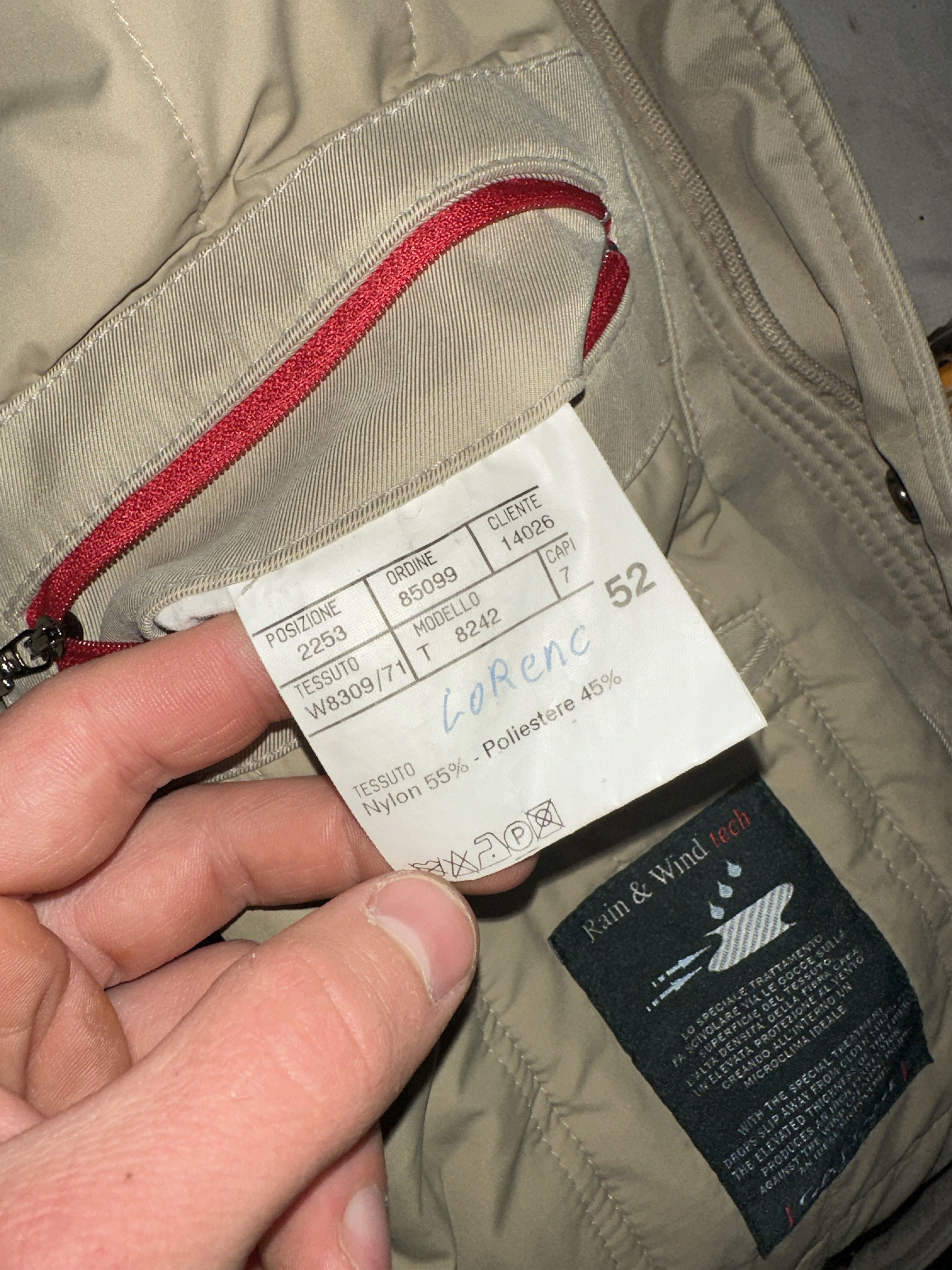 Canali Canali Wind Rain Protection Leather Trench Coat Size 52 Size US L / EU 52-54 / 3 - 21 Thumbnail