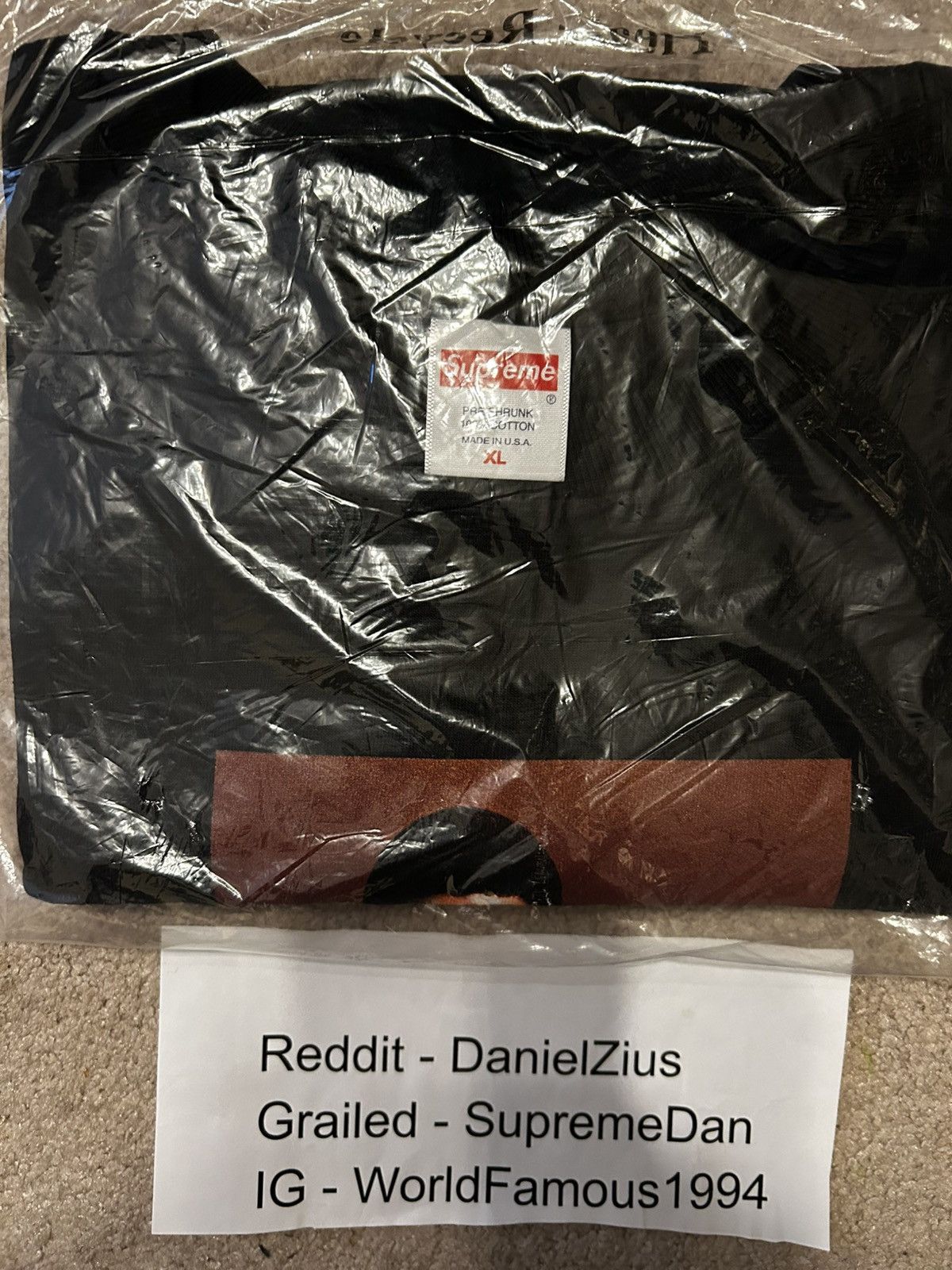 Supreme Supreme Al Green Tee 'Black' Size US XL / EU 56 / 4 - 3 Thumbnail