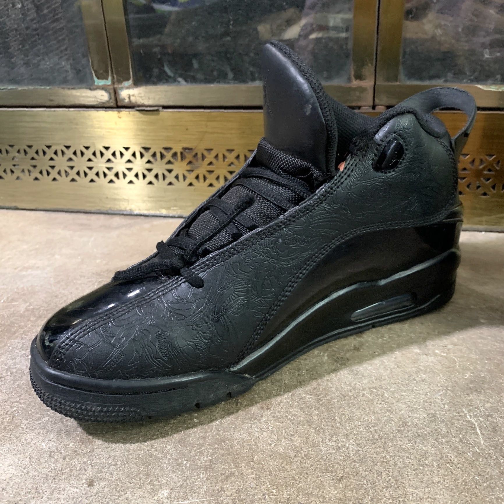 Nike VINTAGE Nike Air Jordan Dub Zero Black 311046-003 Men's Size 8 Limited Rare Basketball sneakers Size US 8 / EU 41 - 7 Thumbnail