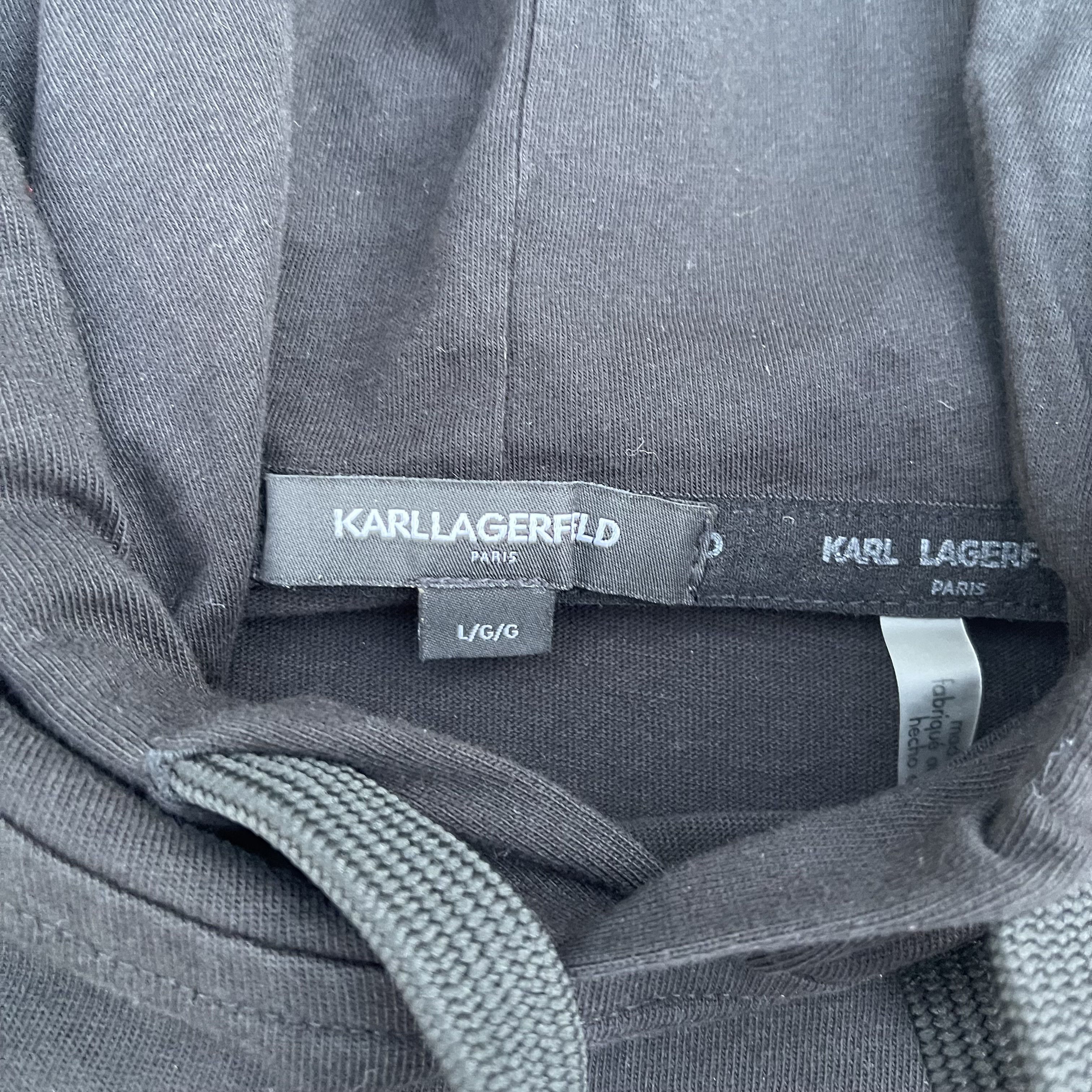 Karl Lagerfeld Karl Lagerfeld Paris Studded Hoodie Size US L / EU 52-54 / 3 - 5 Thumbnail