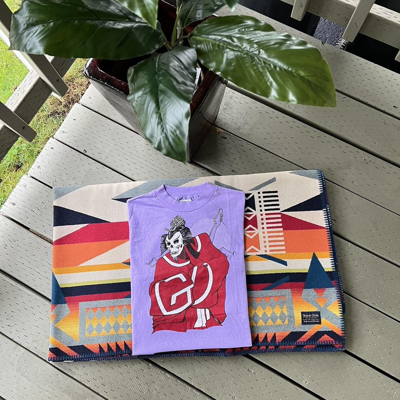 Band Tees × Grateful Dead × Vintage Vintage 80s Grateful Dead Bootleg Samurai Band Tee T Shirt Size US M / EU 48-50 / 2 - 3 Thumbnail