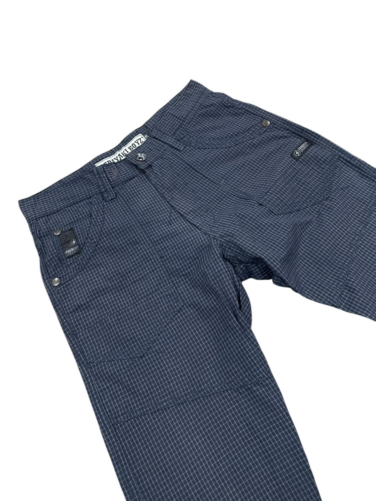 Japanese Brand Teriyaki Boyz⭐️ Fragment Design Checkered Pants Size US 29 - 12 Thumbnail