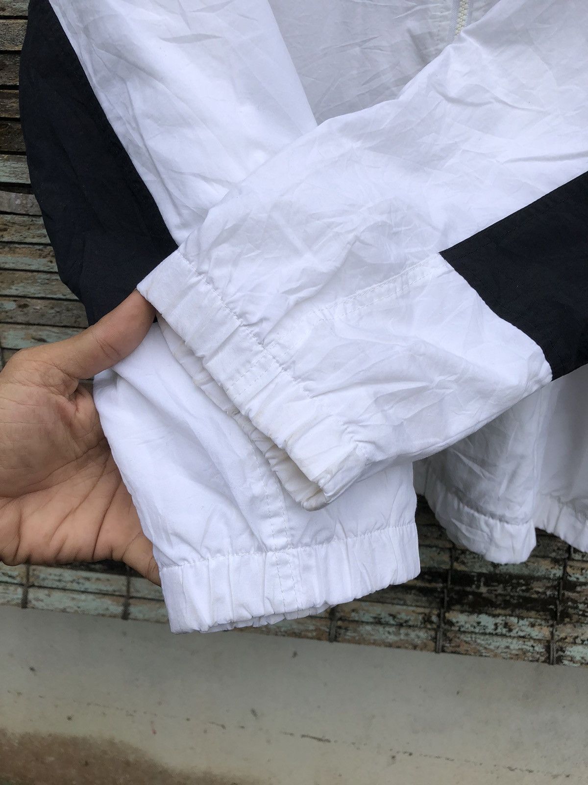 Japanese Brand Vintage Nike Colour Block Fullzipper Light Jacket Size US XL / EU 56 / 4 - 10 Thumbnail
