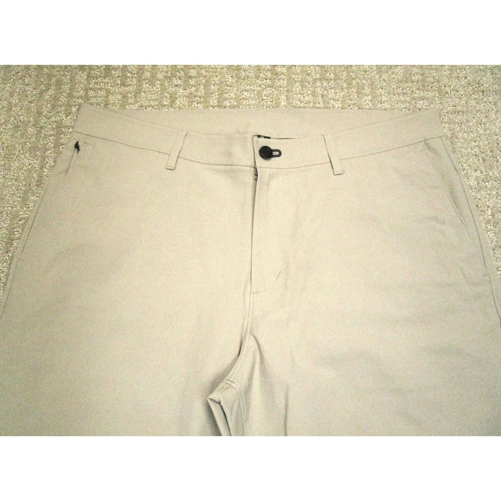 Vintage Public Rec Pants Men 36x28 Brown Performance Chino Stretch Travel Athletic Golf Shirt? Size US 36 / EU 52 - 2 Thumbnail