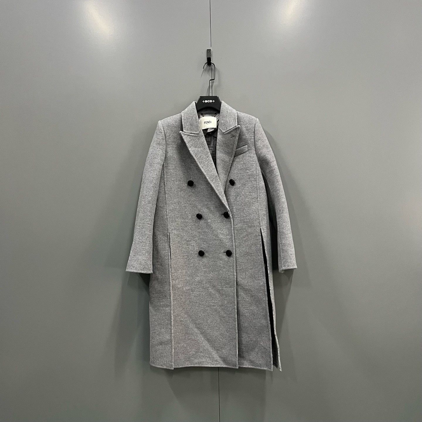 Fendi Fendi Gray Coat it_38 Women Size XS / US 0-2 / IT 36-38 - 1 Thumbnail