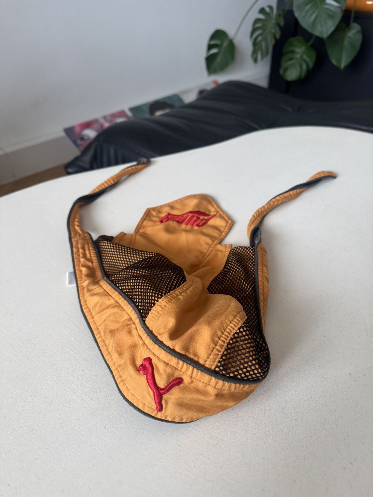 Puma Vintage Puma Durag Hat Ultra Rare Avant Garde Gorpcore Size ONE SIZE - 4 Thumbnail