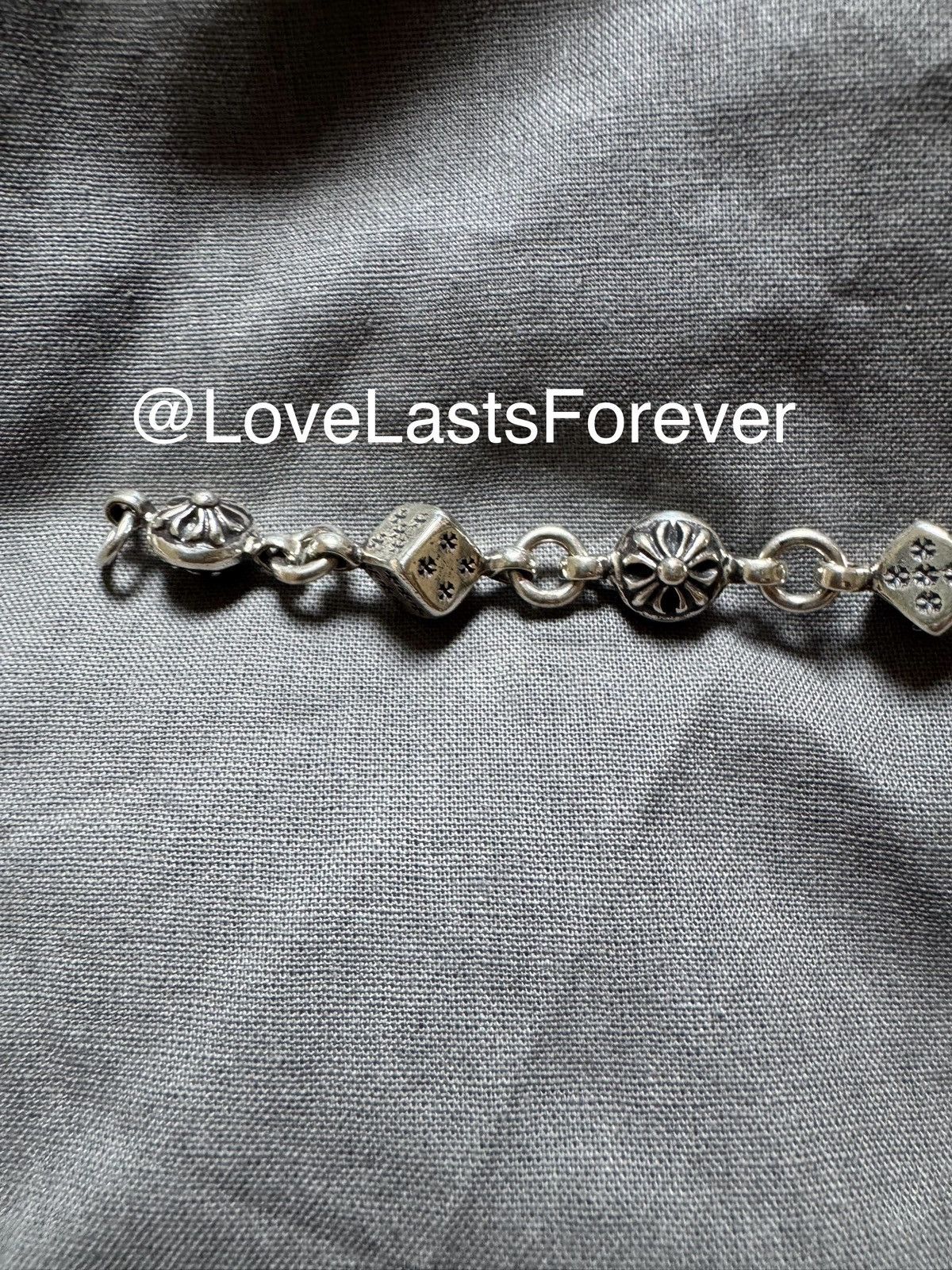 Chrome Hearts Chrome Hearts Dice & Crossball Bracelet Size ONE SIZE - 6 Thumbnail