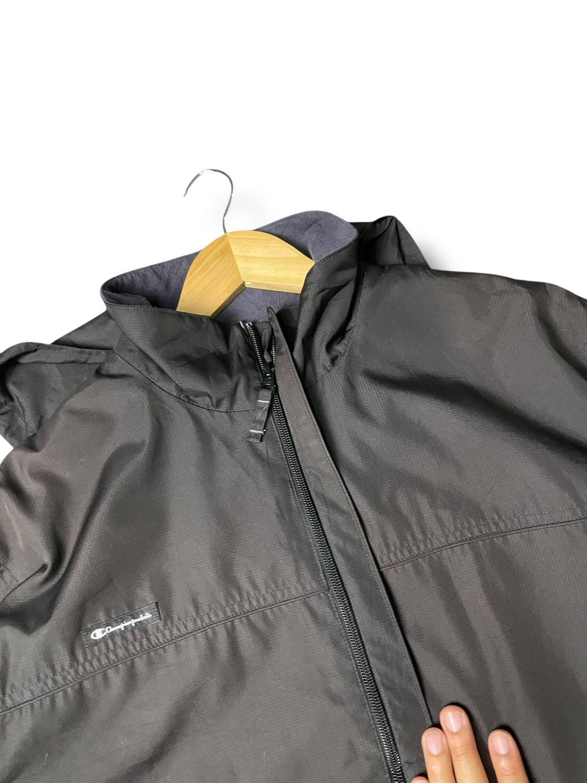 Champion × Japanese Brand × Vintage Authentic Champion Light Hooded Windbreaker (114) Size US L / EU 52-54 / 3 - 6 Thumbnail