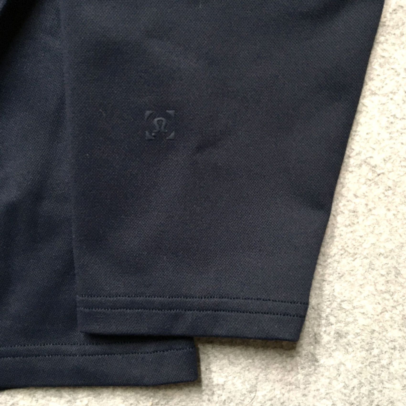 Lululemon Lululemon Division Pullover Shirt 2XL Navy Blue 1/4 Zip Moisture Wicking Pockets Mock Neck Activewear Mens Jazzed by Outdoor Ski Theme Size US XXL / EU 58 / 5 - 2 Thumbnail