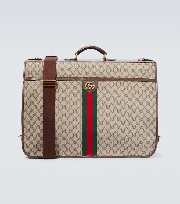 Gucci o1mt1gz0525 Size: OS / Savoy Garment Bag in Beige/Brown Size ONE SIZE - 1 Thumbnail