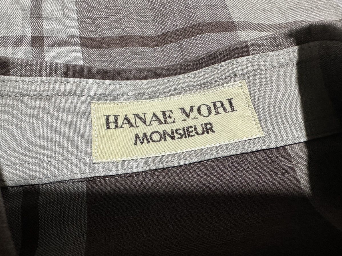 Japanese Brand 🔥Vintage Hanae Mori Half Button Shirt 80sRare Design Size US M / EU 48-50 / 2 - 7 Thumbnail