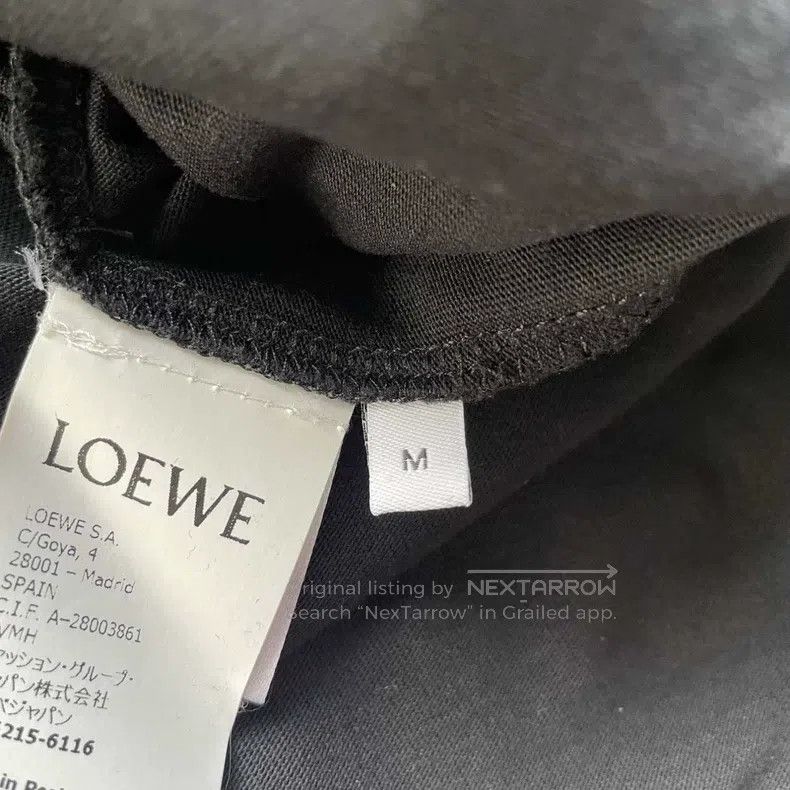 Loewe Loewe Embroidered Pattern Cotton Short Sleeve T-Shirt Size US M / EU 48-50 / 2 - 6 Thumbnail
