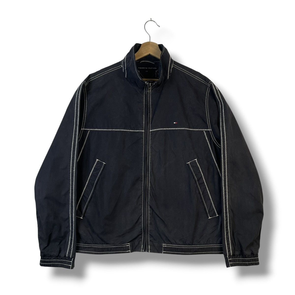 Tommy Hilfiger TOMMY HILFIGER ZIPPER LIGHT JACKET Size US L / EU 52-54 / 3 - 1 Thumbnail