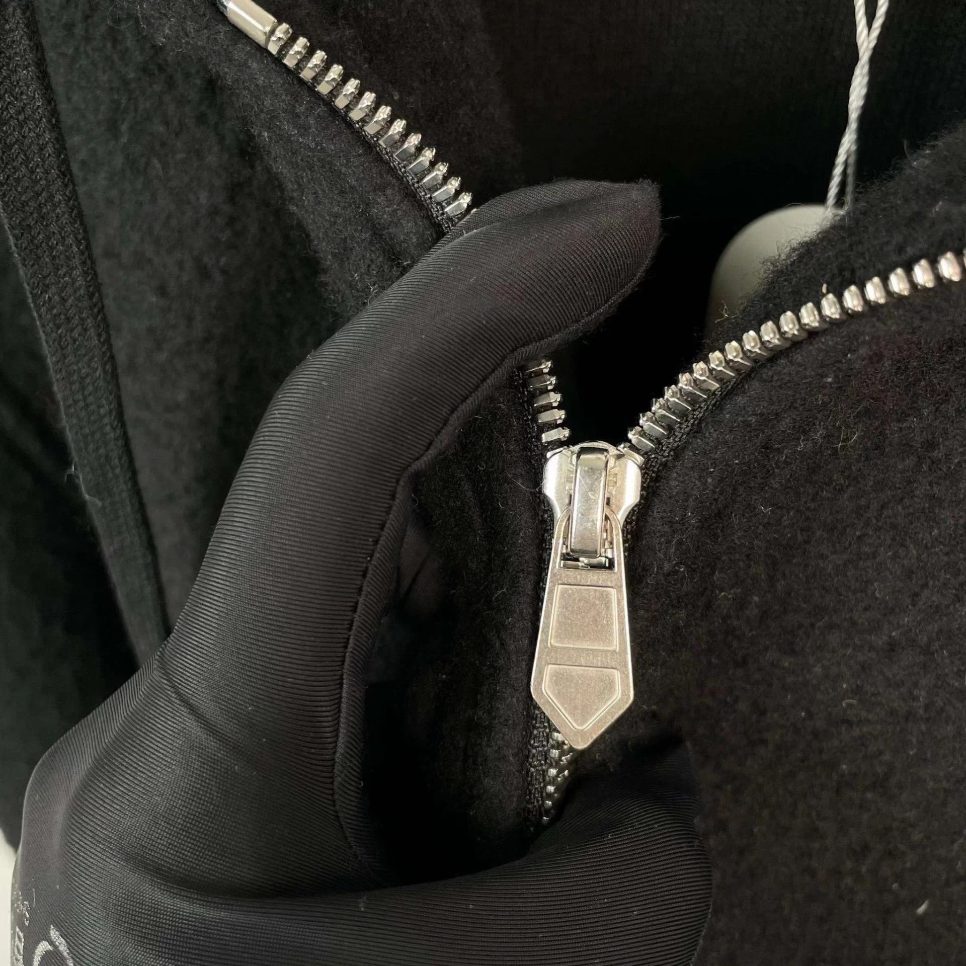 Hermes Hermès Wool Coat XL Black Size US XL / EU 56 / 4 - 5 Thumbnail