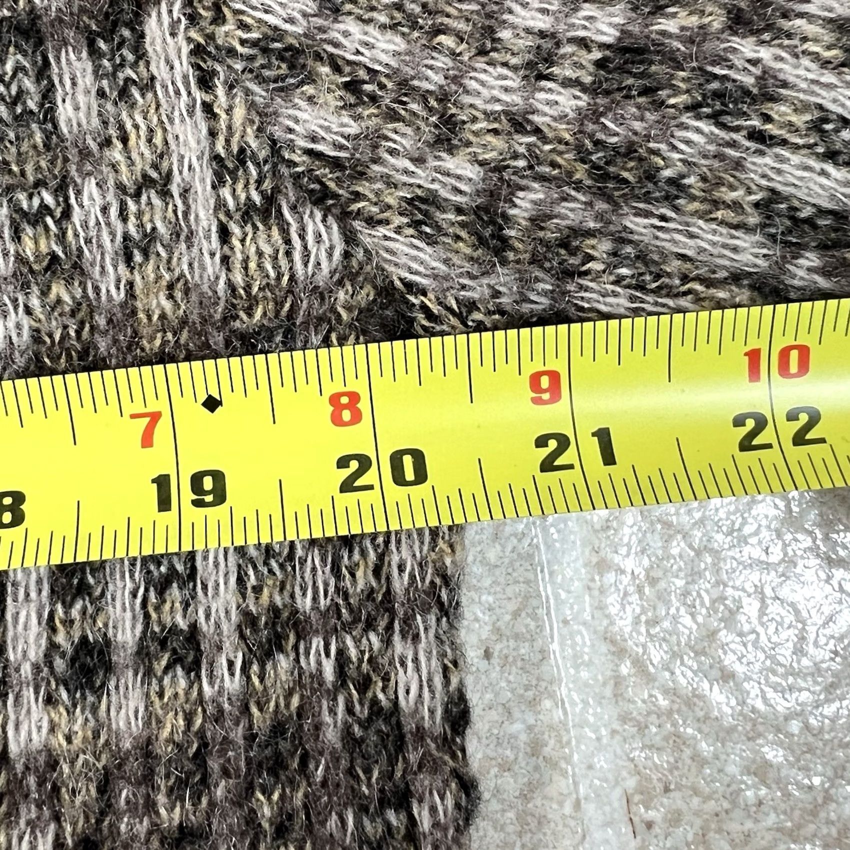 Vintage VINTAGE Manhattan Sweater Shirt Mens L Beige USA Collared Pullover Shawl Collar Patterned Grandpa Size L Size US L / EU 52-54 / 3 - 7 Thumbnail