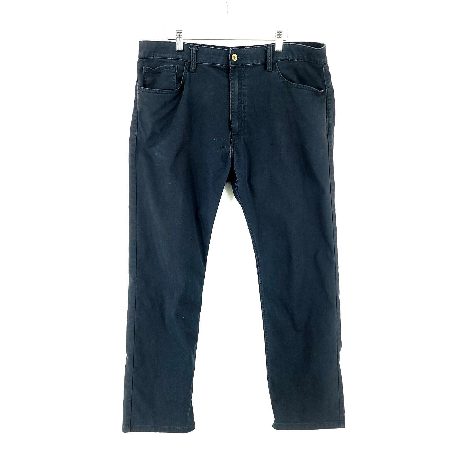 Dockers Dockers Dark Blue Straight Coupe Droite Jeans High Rise Ligh Size US 38 / EU 54 - 1 Thumbnail