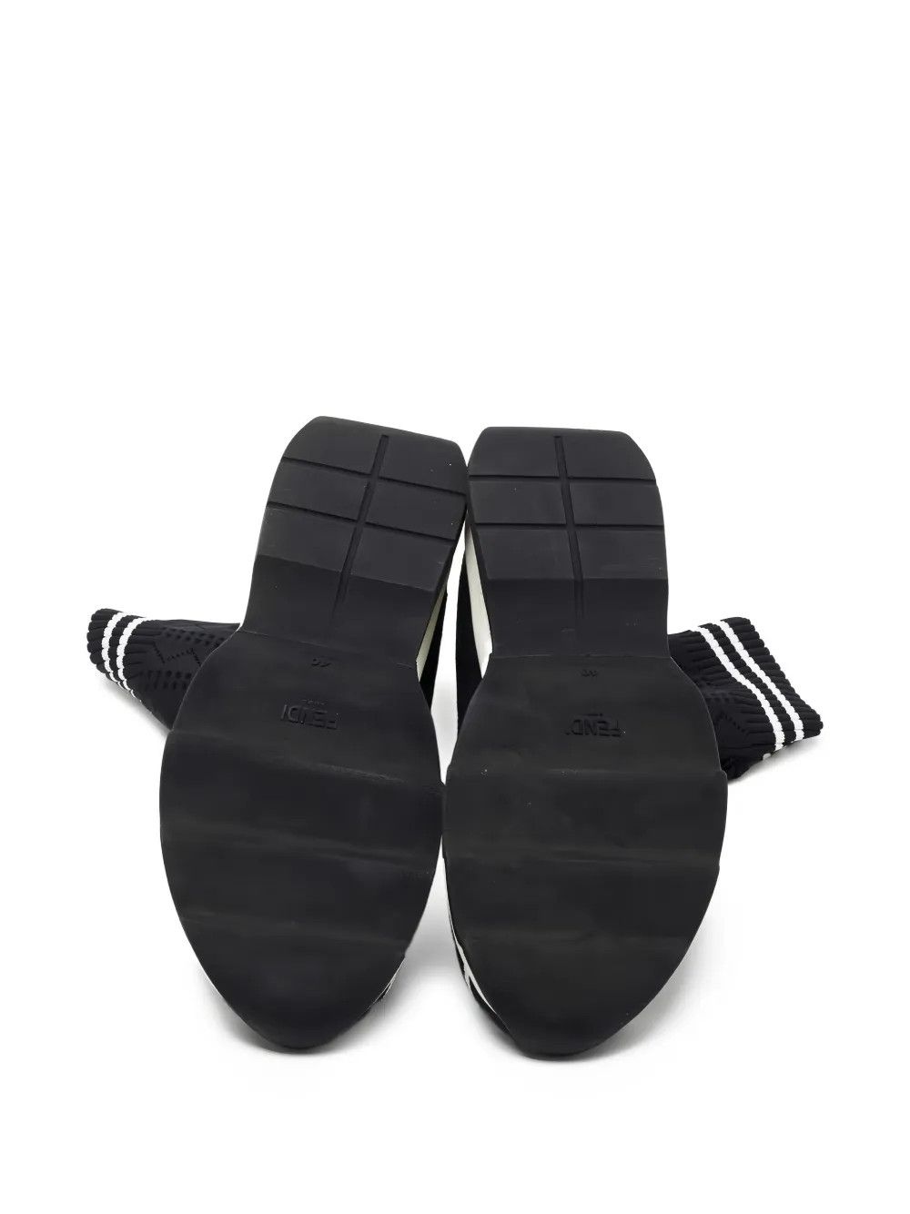 Fendi o1y0925 Sock Ankle Boots in Black Size US 6 / IT 36 - 5 Thumbnail