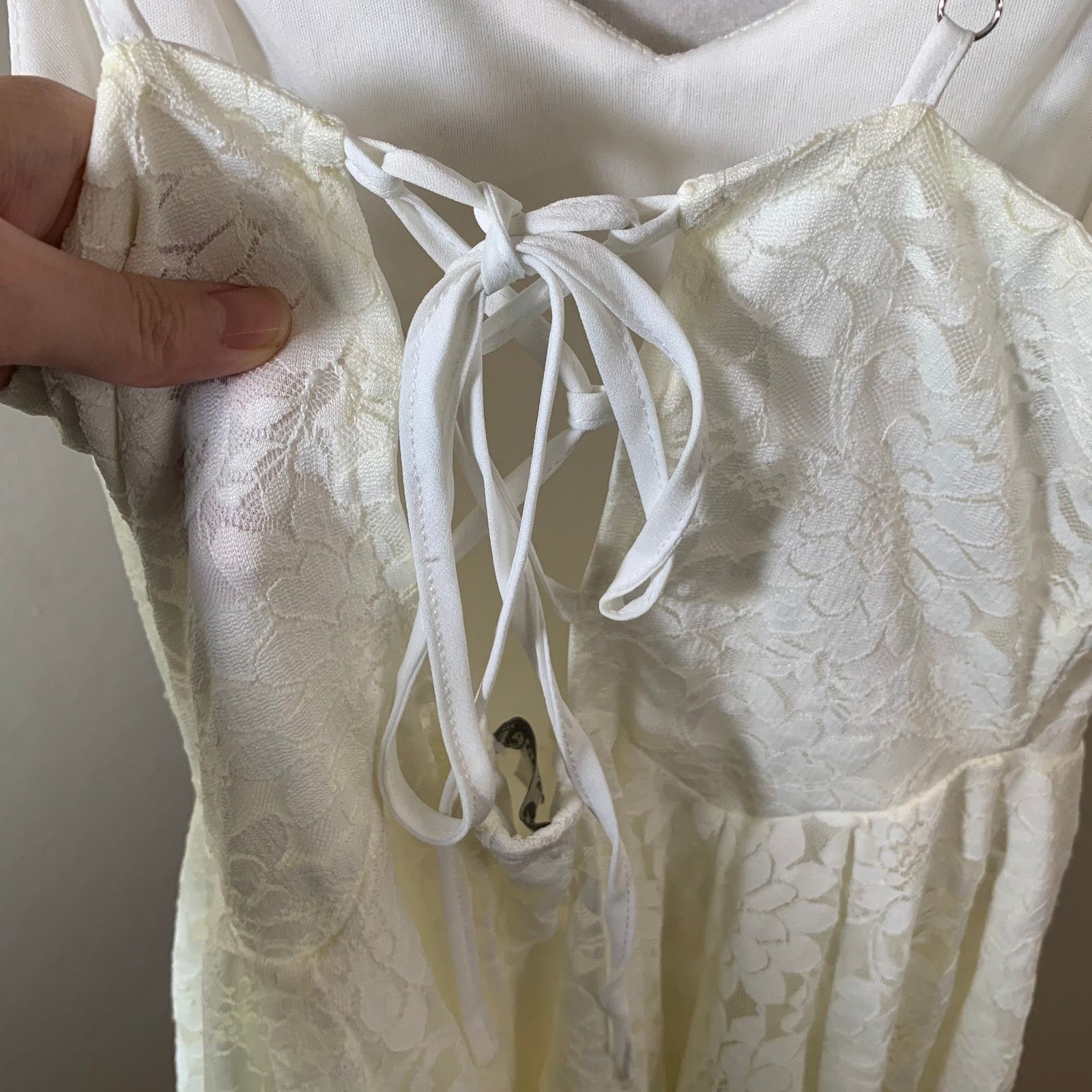 Other White lace dress size S Size S / US 4 / IT 40 - 5 Thumbnail