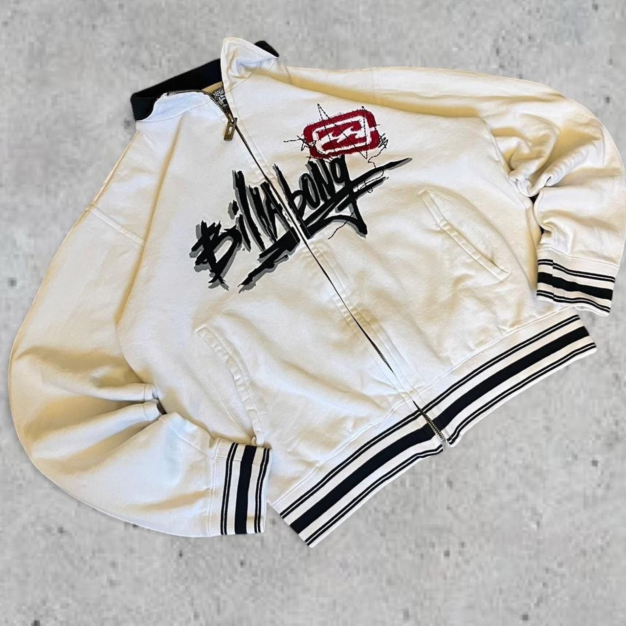 Billabong Vintage Billabong white zip up jacket Size US S / EU 44-46 / 1 - 1 Thumbnail