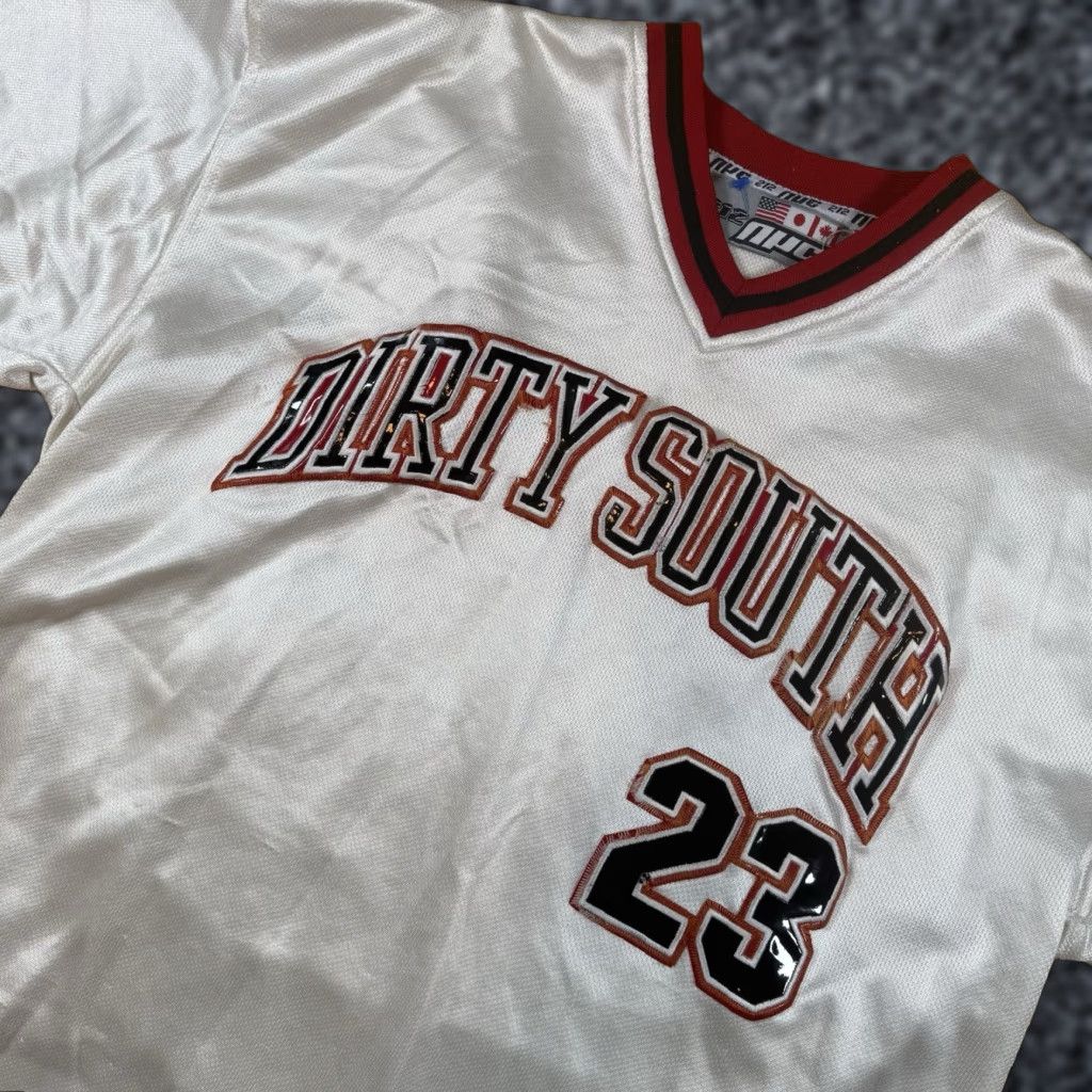 Vintage VINTAGE New York & Company NYC Dirty South Baseball Jersey L Mens City Series #23 90s Y2K Blue Baseball Football Mens Size US L / EU 52-54 / 3 - 1 Thumbnail