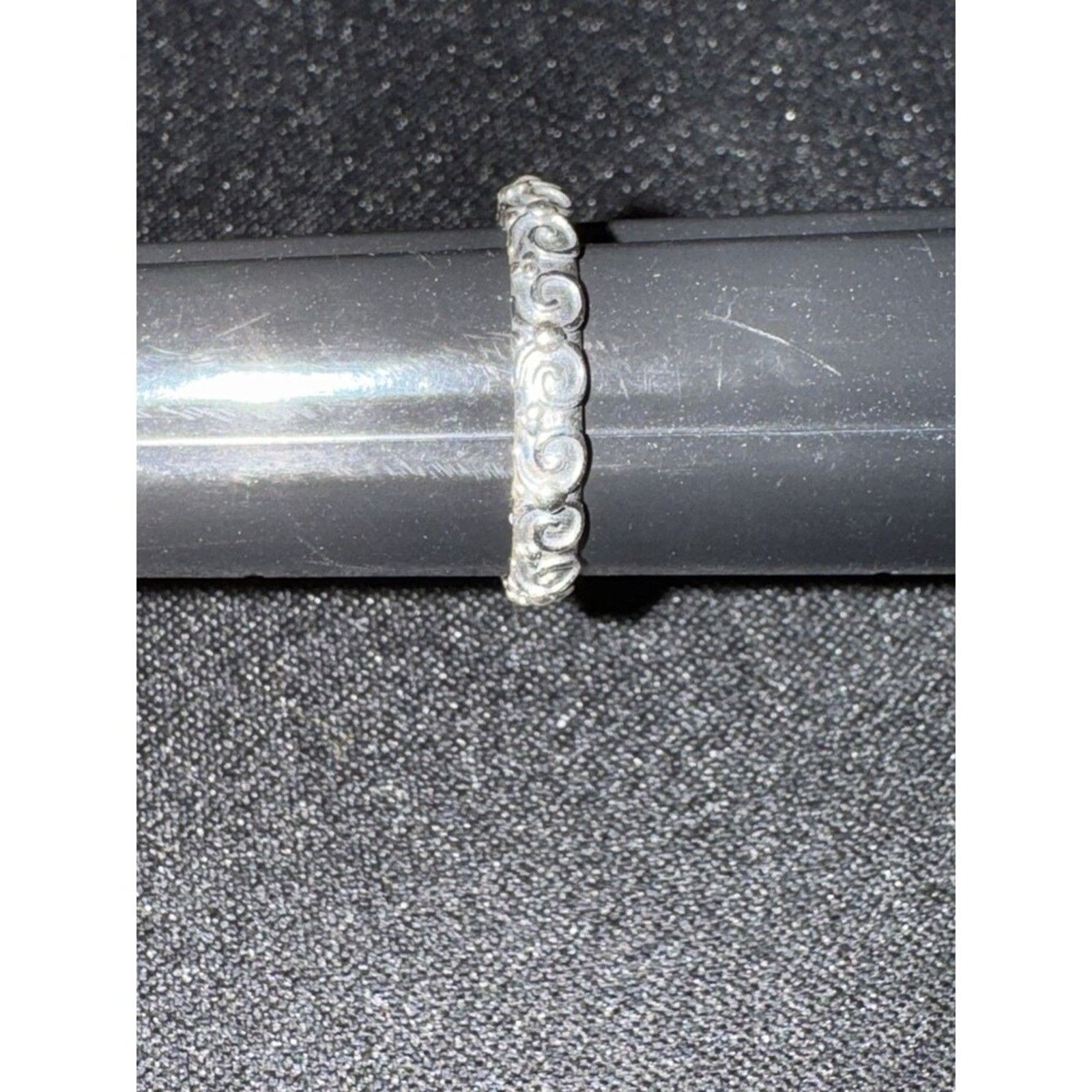 Other 925 Sterling Silver Scroll Design Ring Size 7 Size ONE SIZE - 2 Thumbnail