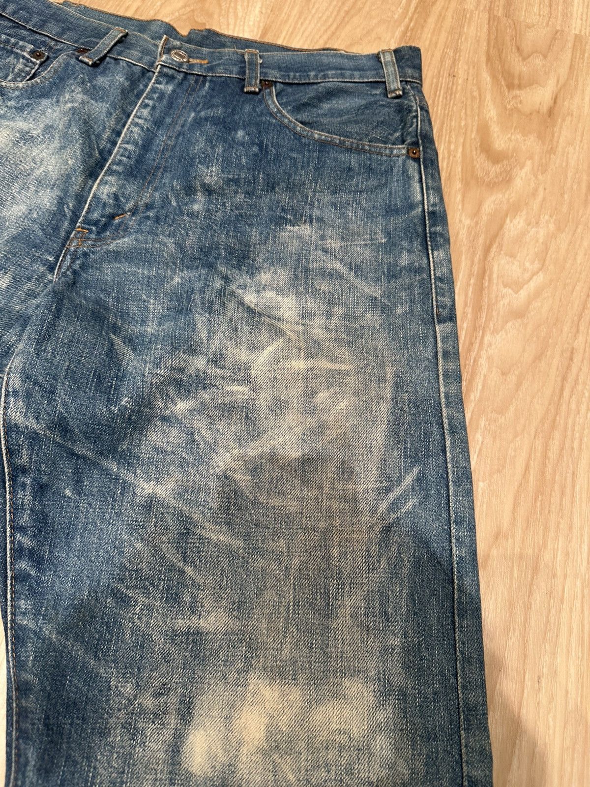 Levi's Vintage Clothing Levi’s 502 Selvedge Jeans Redline Size US 34 / EU 50 - 2 Thumbnail