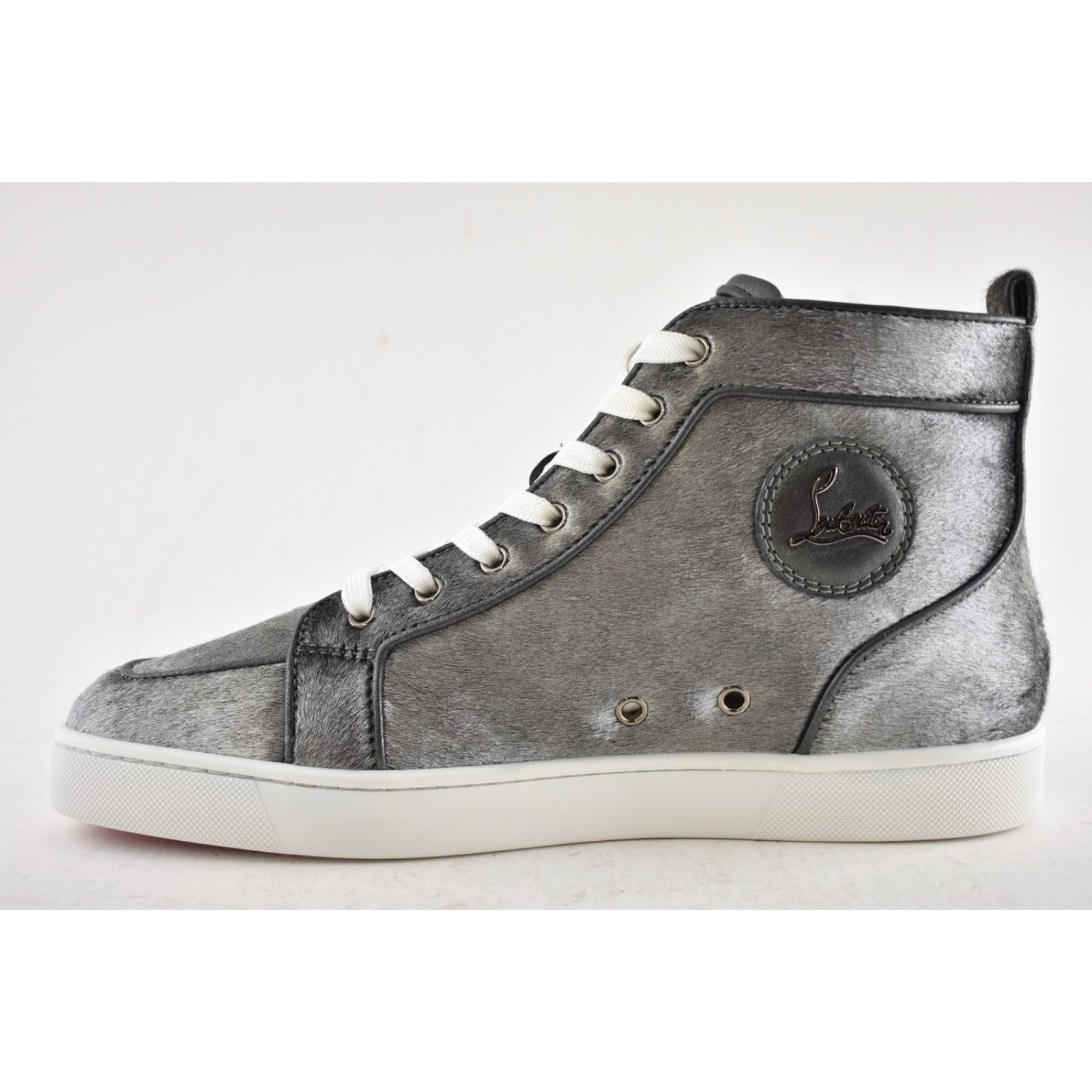 Christian Louboutin Christian Louboutin Mens Rantus Orlato Flat Silver Pony High Size US 11 / EU 44 - 9 Thumbnail