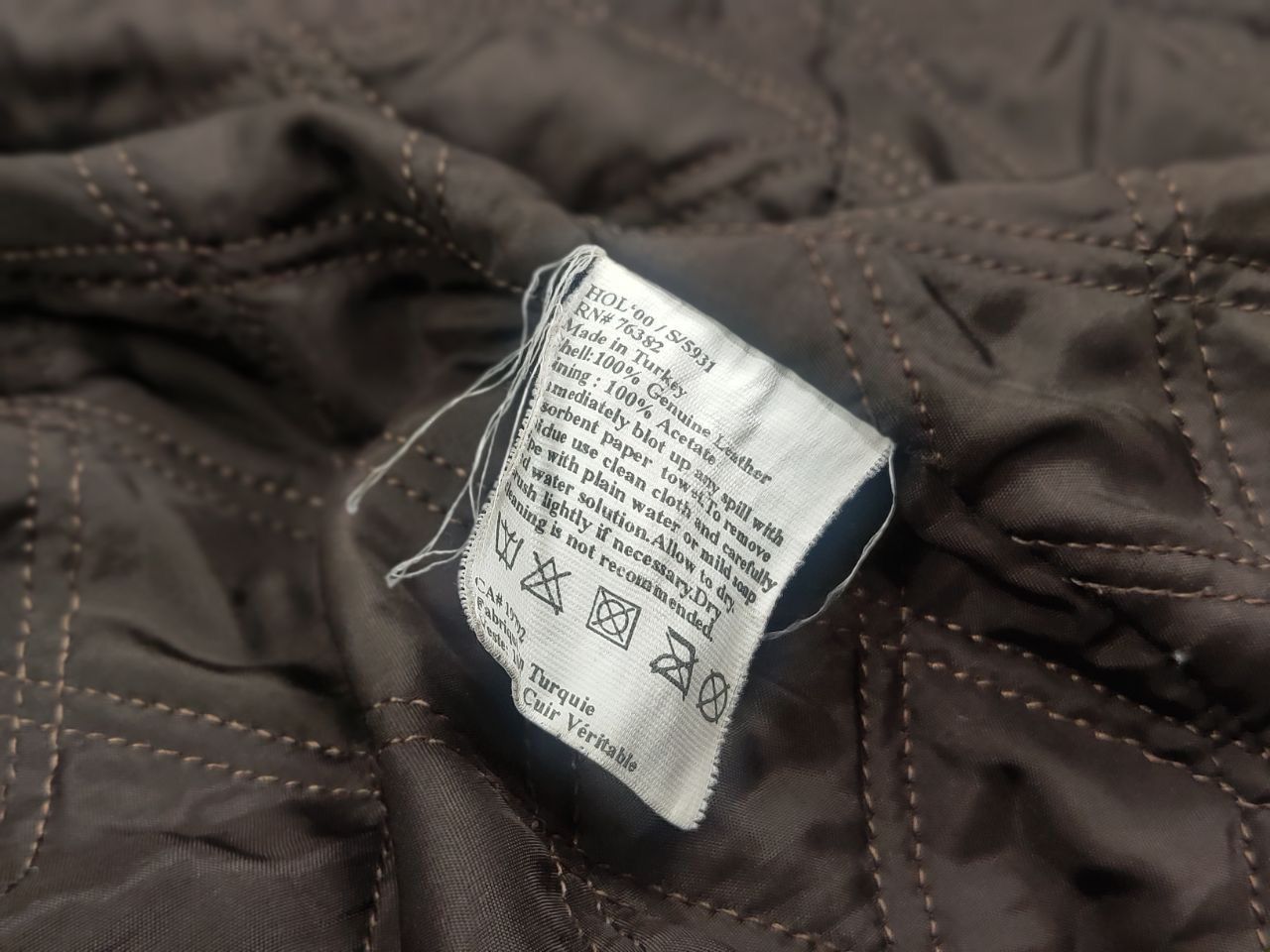 Timberland Vintage Weathergear Type I pocket Leather Jacket