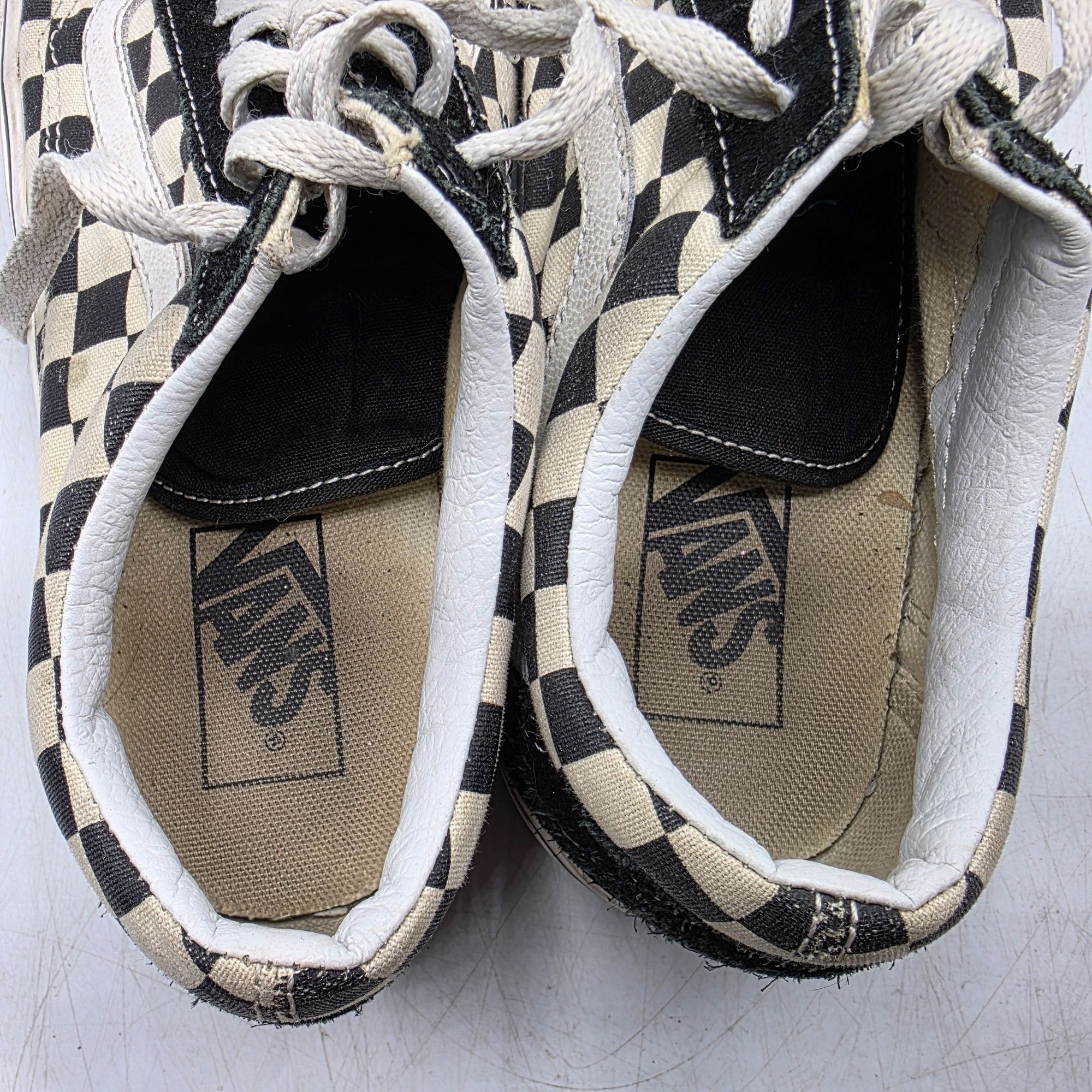 Vans Vans Old Skool Womens Size 9 Black White Checkered Sneaker S Size US 9 / IT 39 - 7 Thumbnail