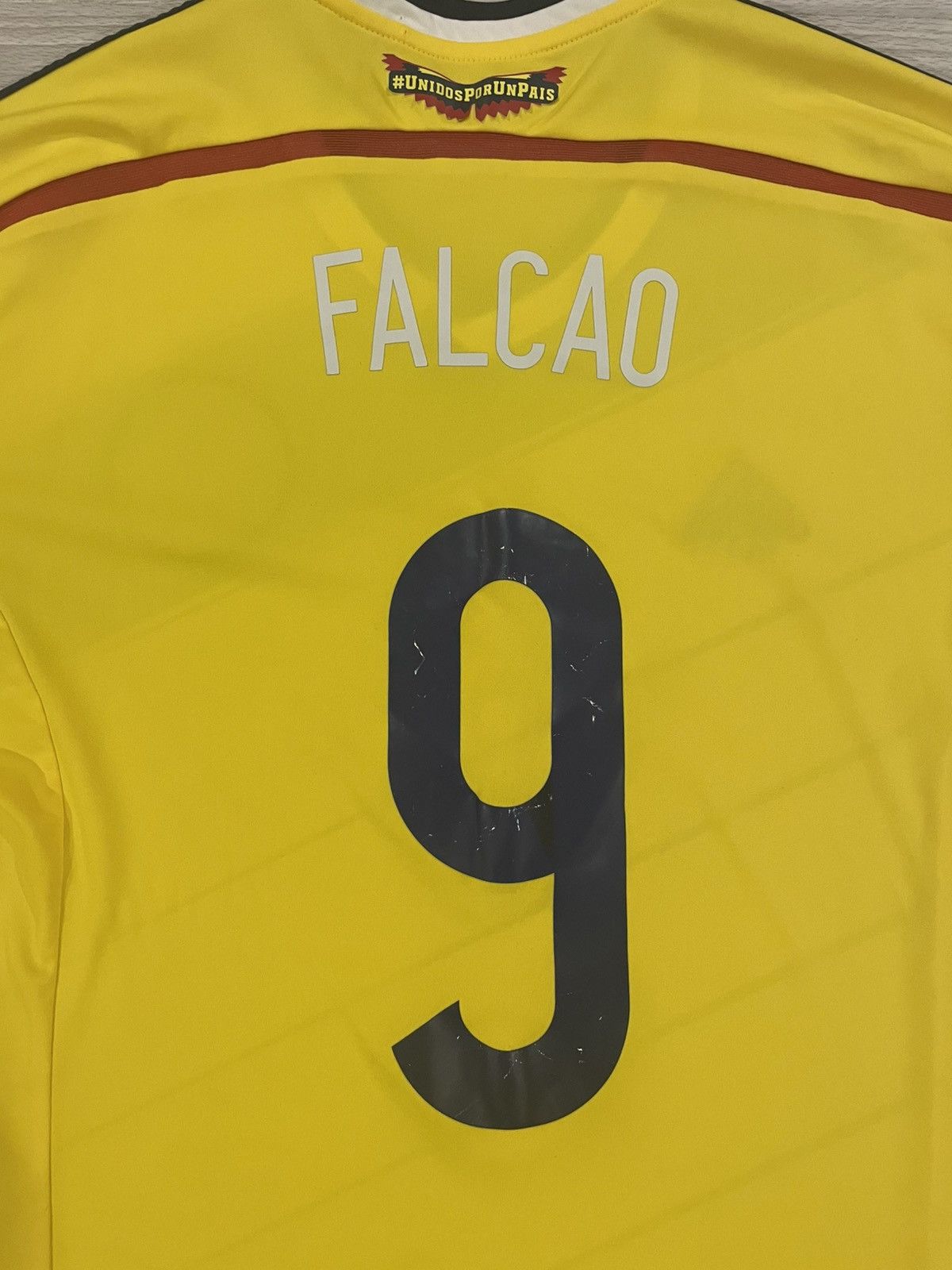 Adidas Adidas 2014/15 Falcao #9 Colombia Soccer Jersey Men’s Large Size US L / EU 52-54 / 3 - 8 Thumbnail