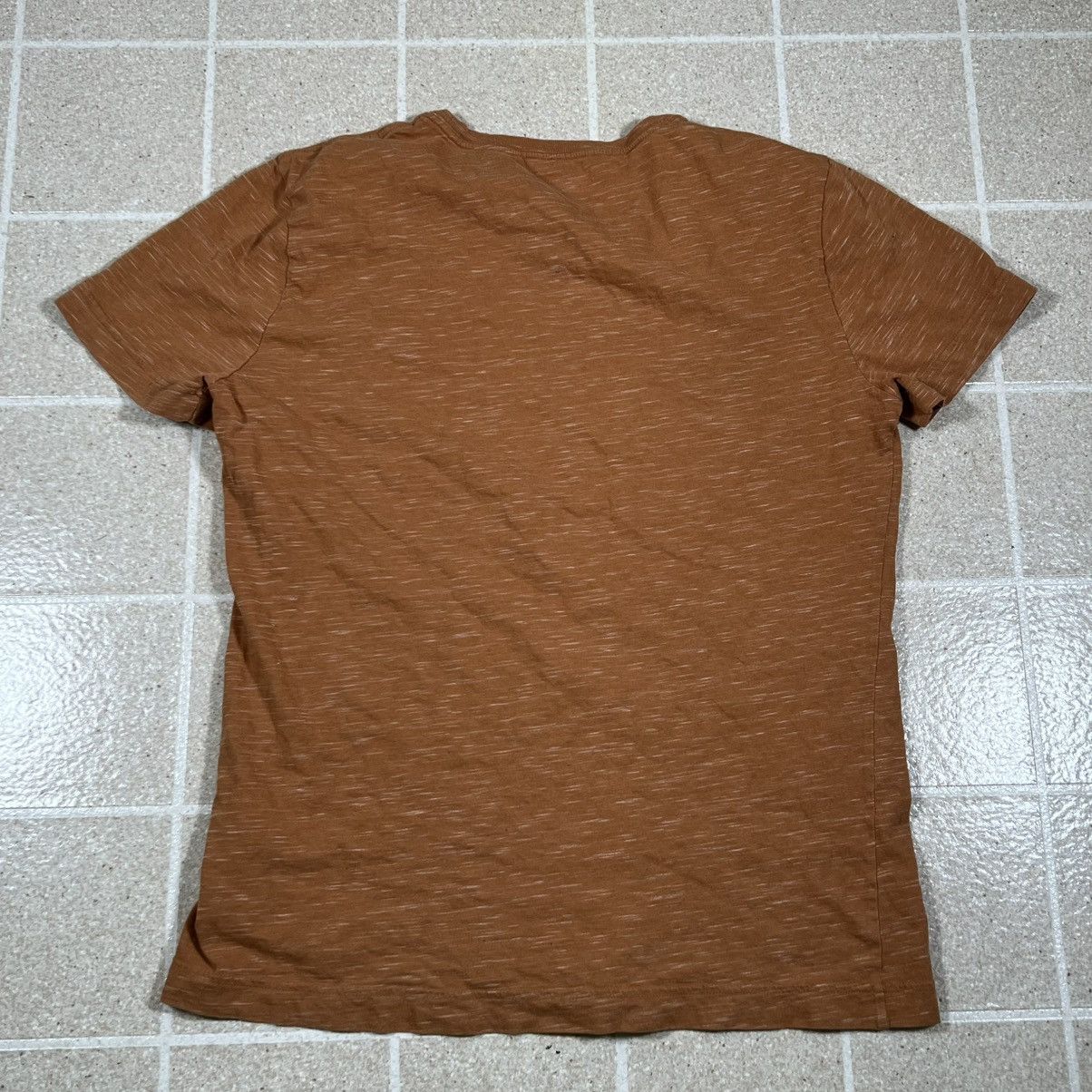 Banana Republic Banana Republic Mens L T-Shirt Orange Soft Wash Cotton Size US L / EU 52-54 / 3 - 3 Thumbnail