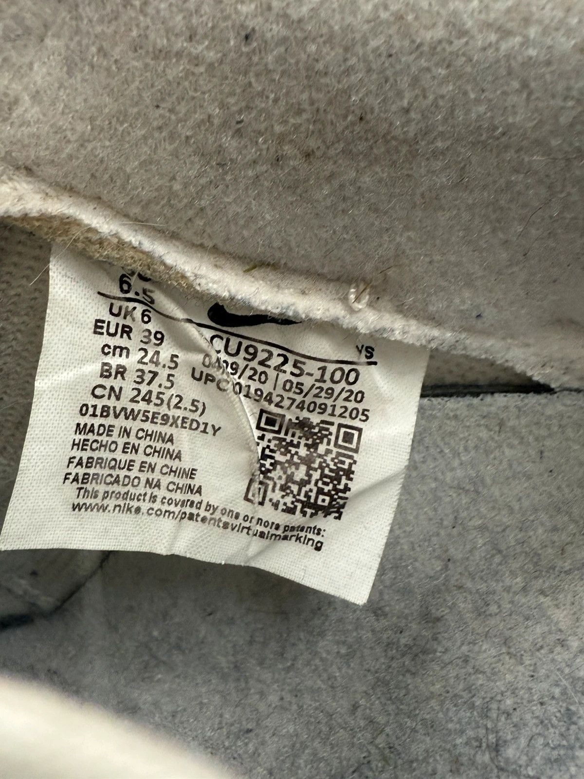 Nike Nike x Supreme Air Force 1 basket shoes sneakers street wear Size US 6.5 / IT 36.5 - 8 Thumbnail